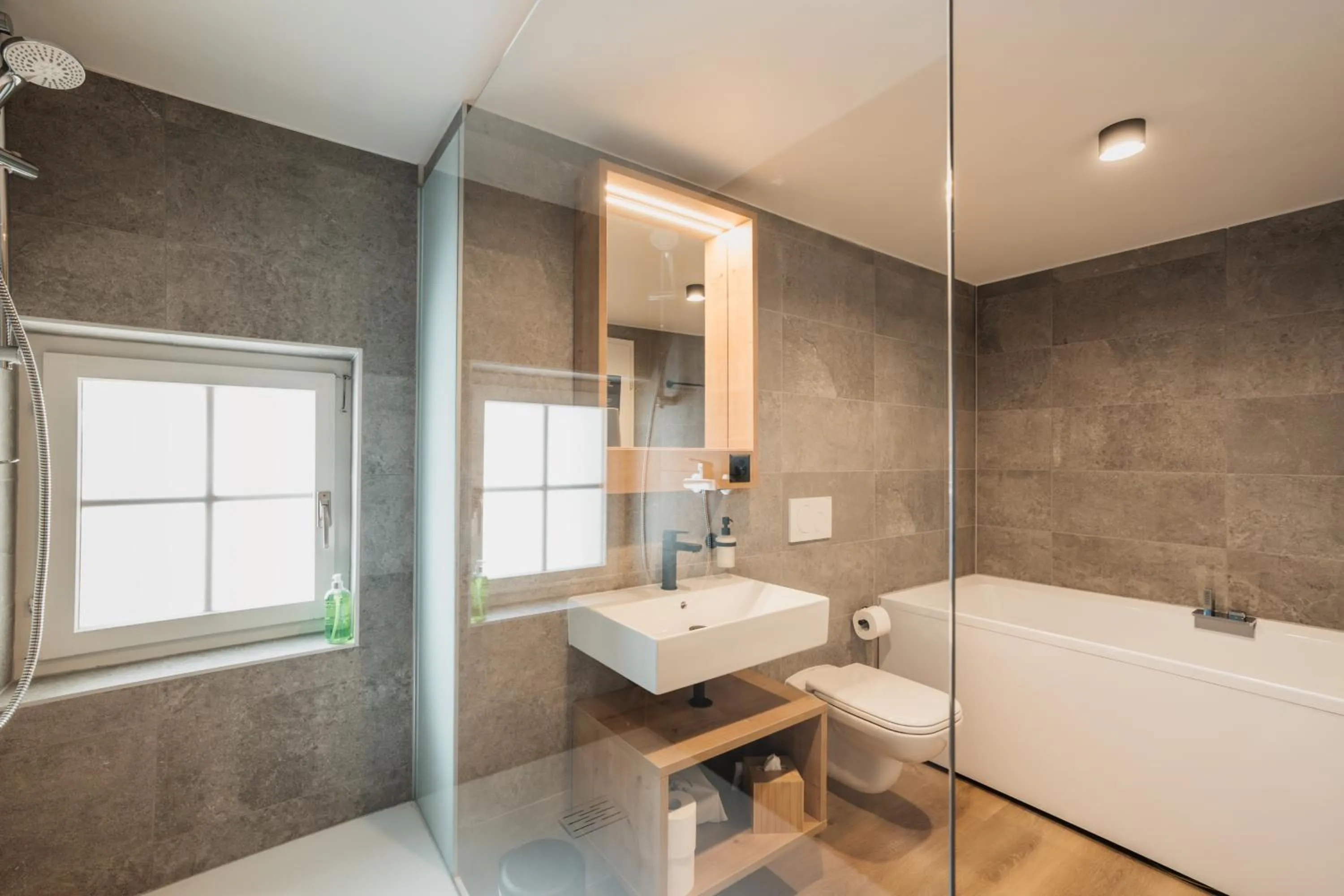 Bathroom in Hotel Brocco & Posta