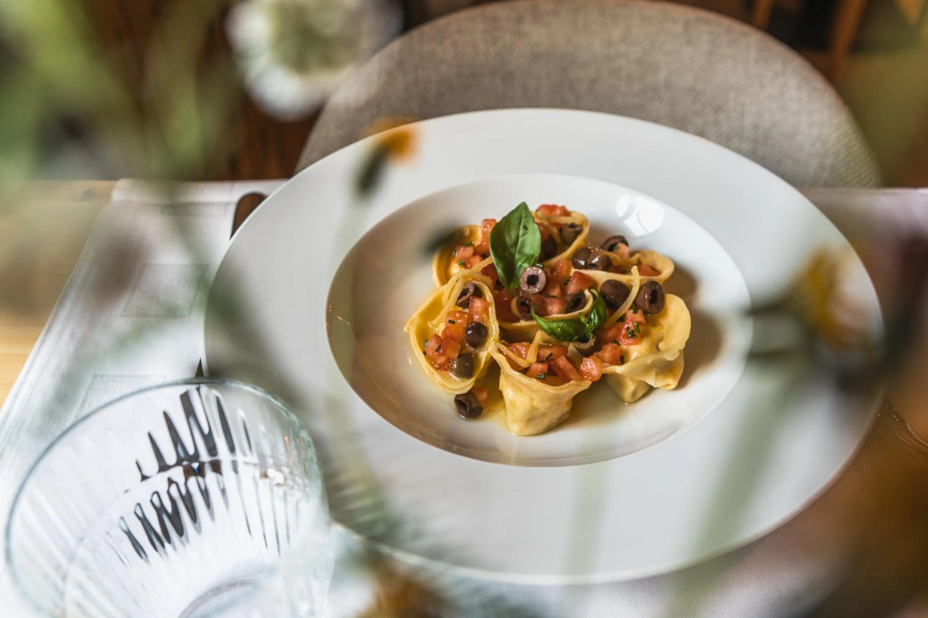 Restaurant/places to eat in Hotel Brocco & Posta