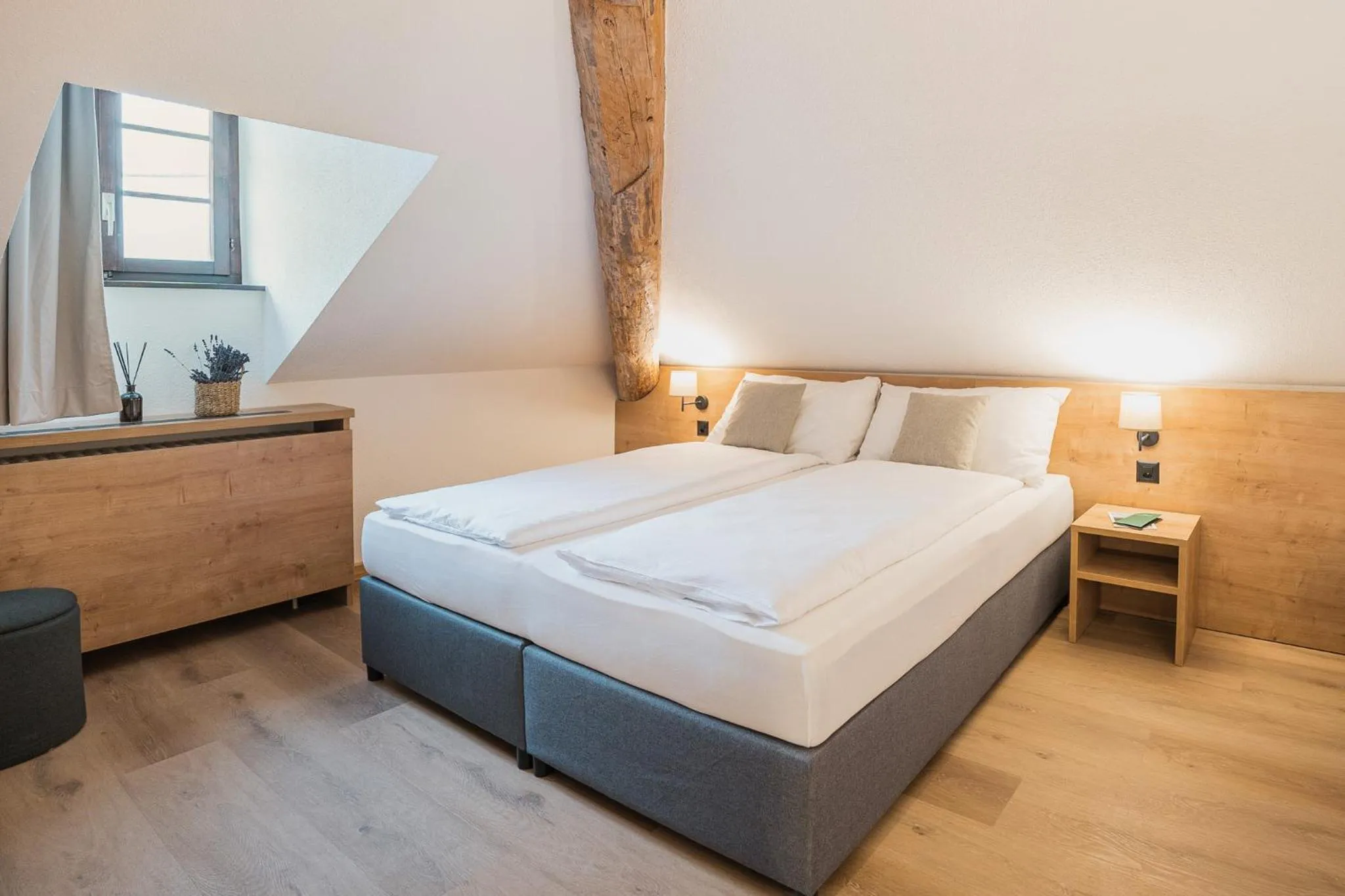 Bed in Hotel Brocco & Posta