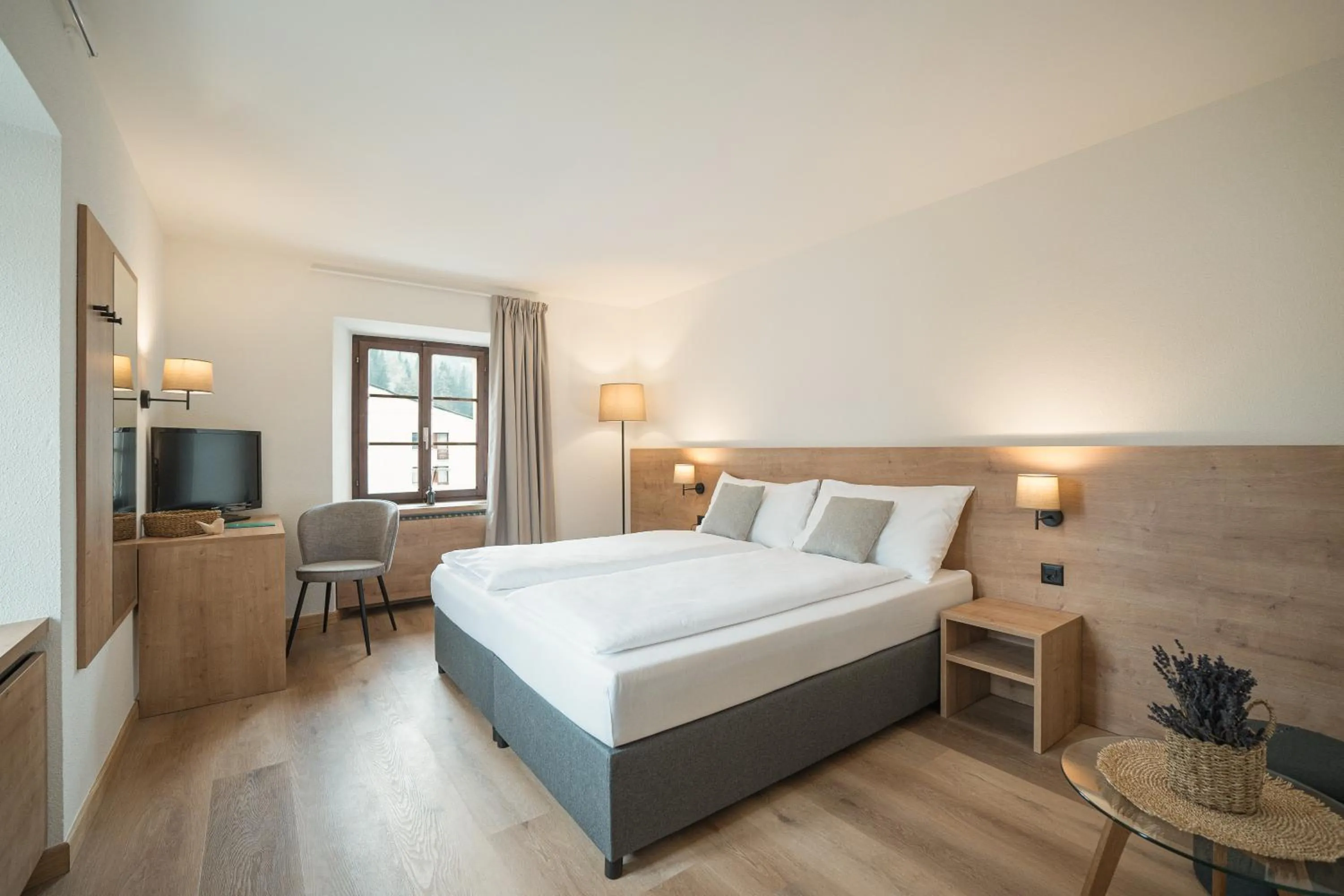 Bed in Hotel Brocco & Posta