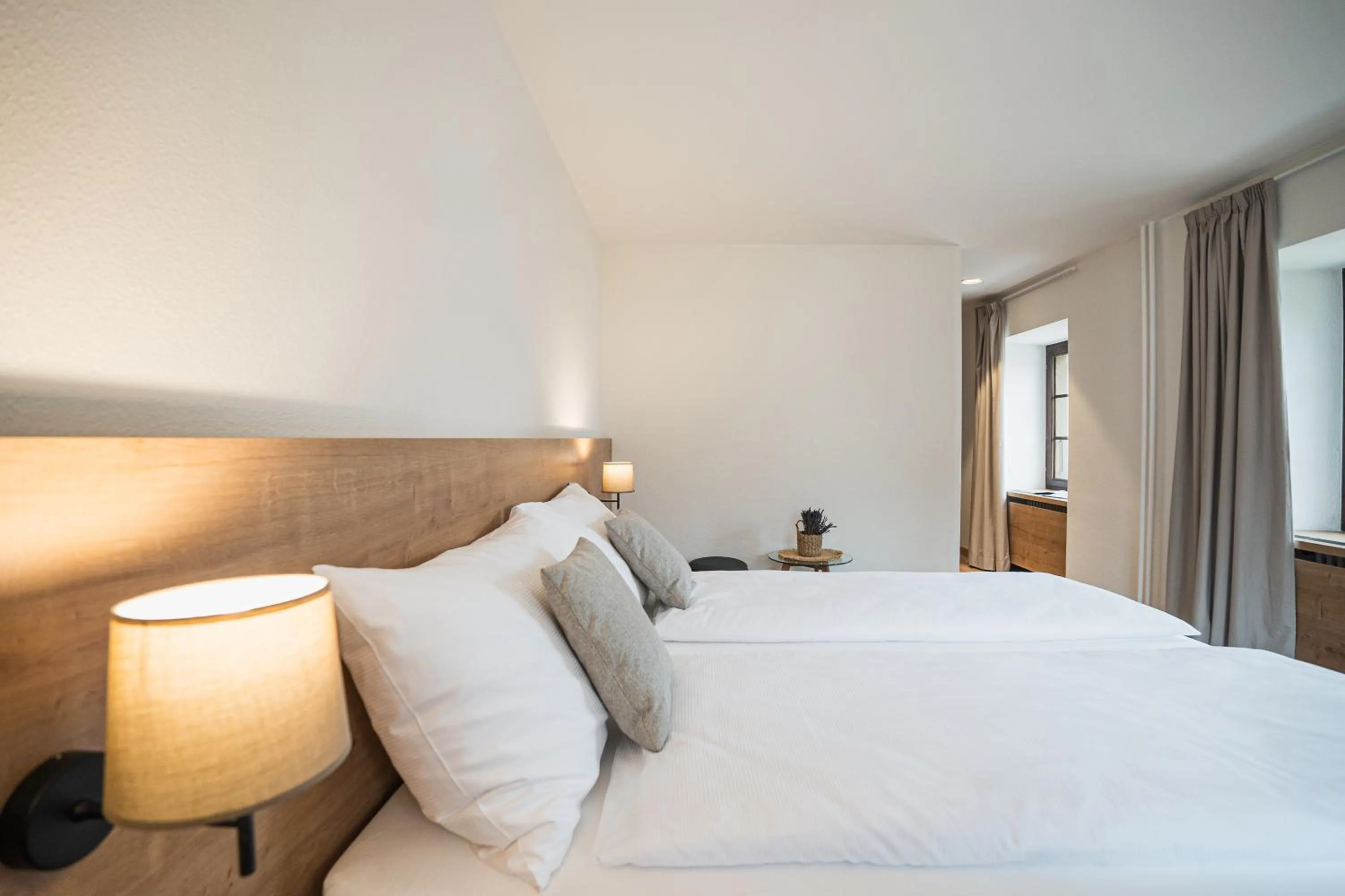 Bed in Hotel Brocco & Posta