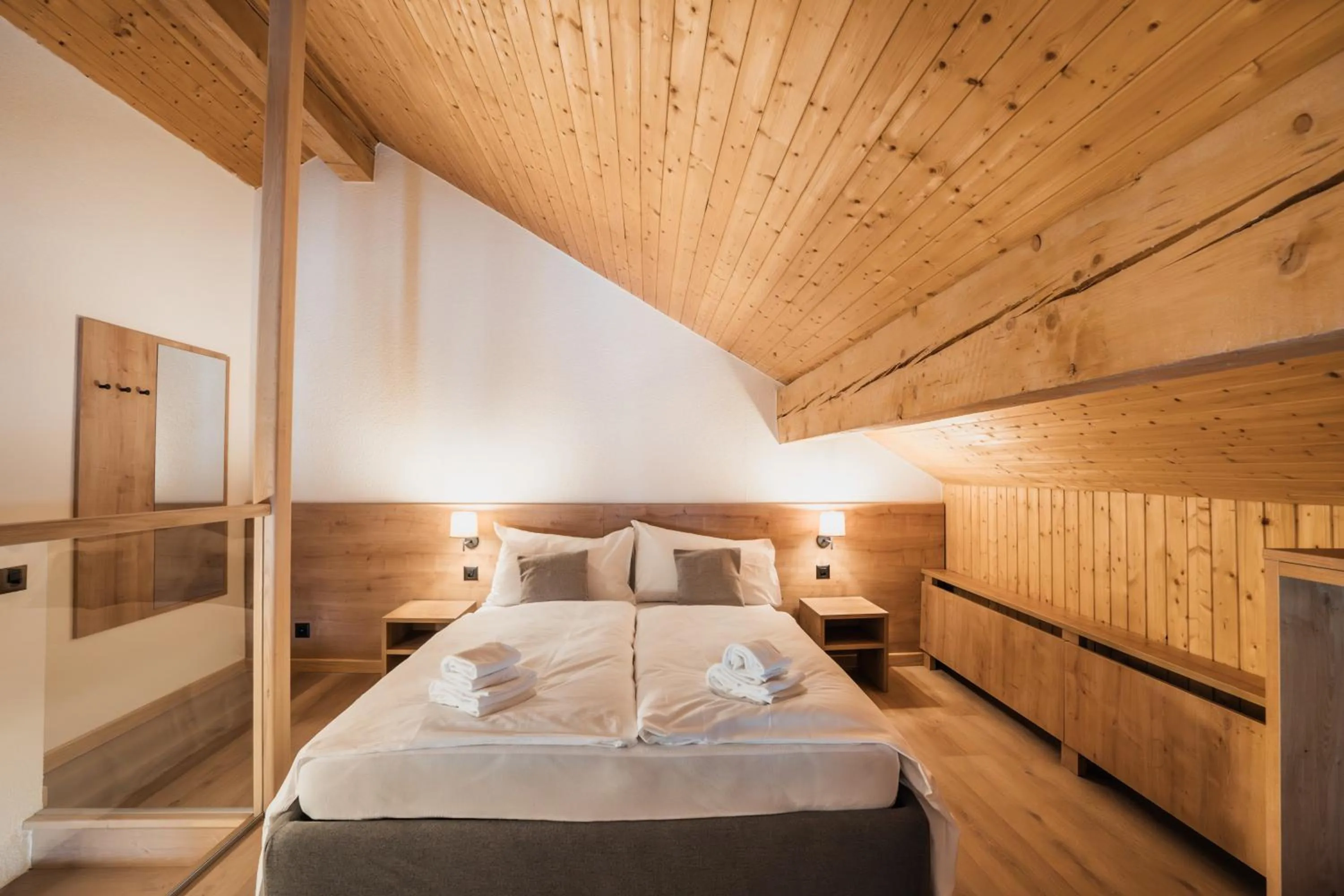 Bed in Hotel Brocco & Posta