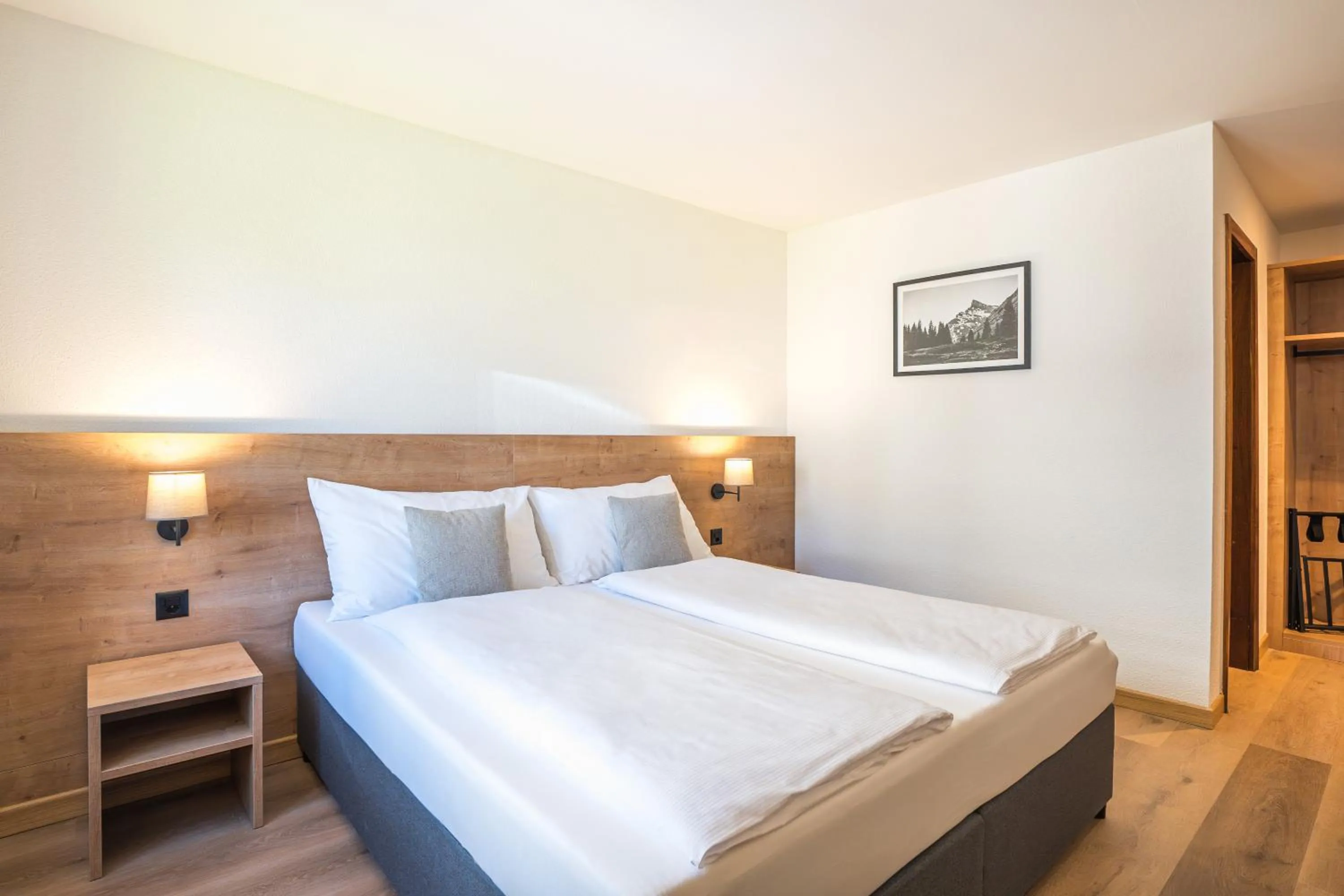 Bed in Hotel Brocco & Posta