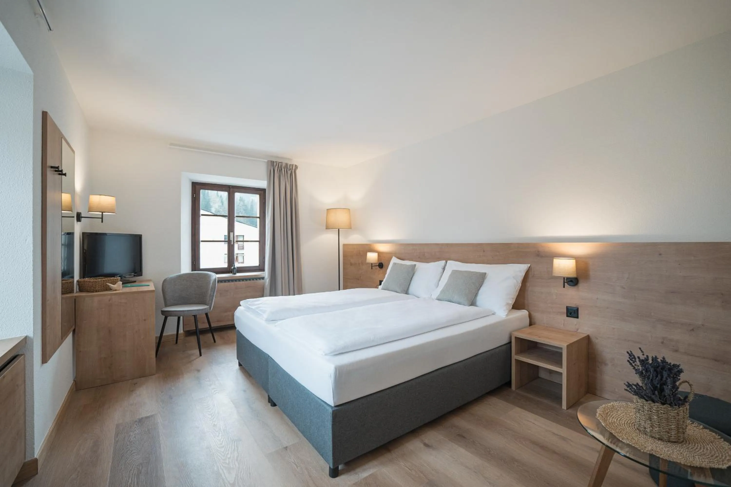 Bed in Hotel Brocco & Posta