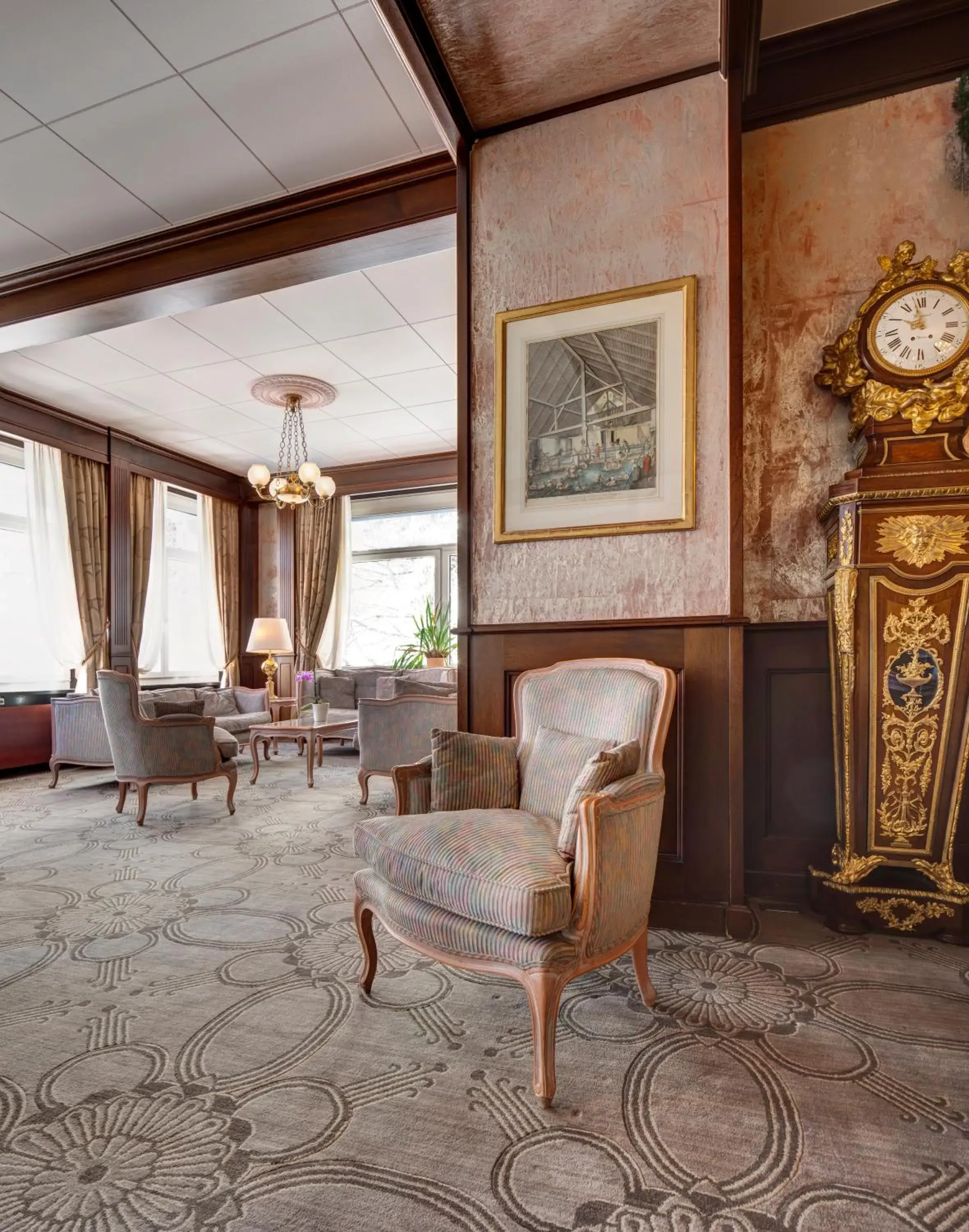 Lobby or reception in Résidence Les Sources des Alpes Lobby or reception in Résidence Les Sources des Alpes