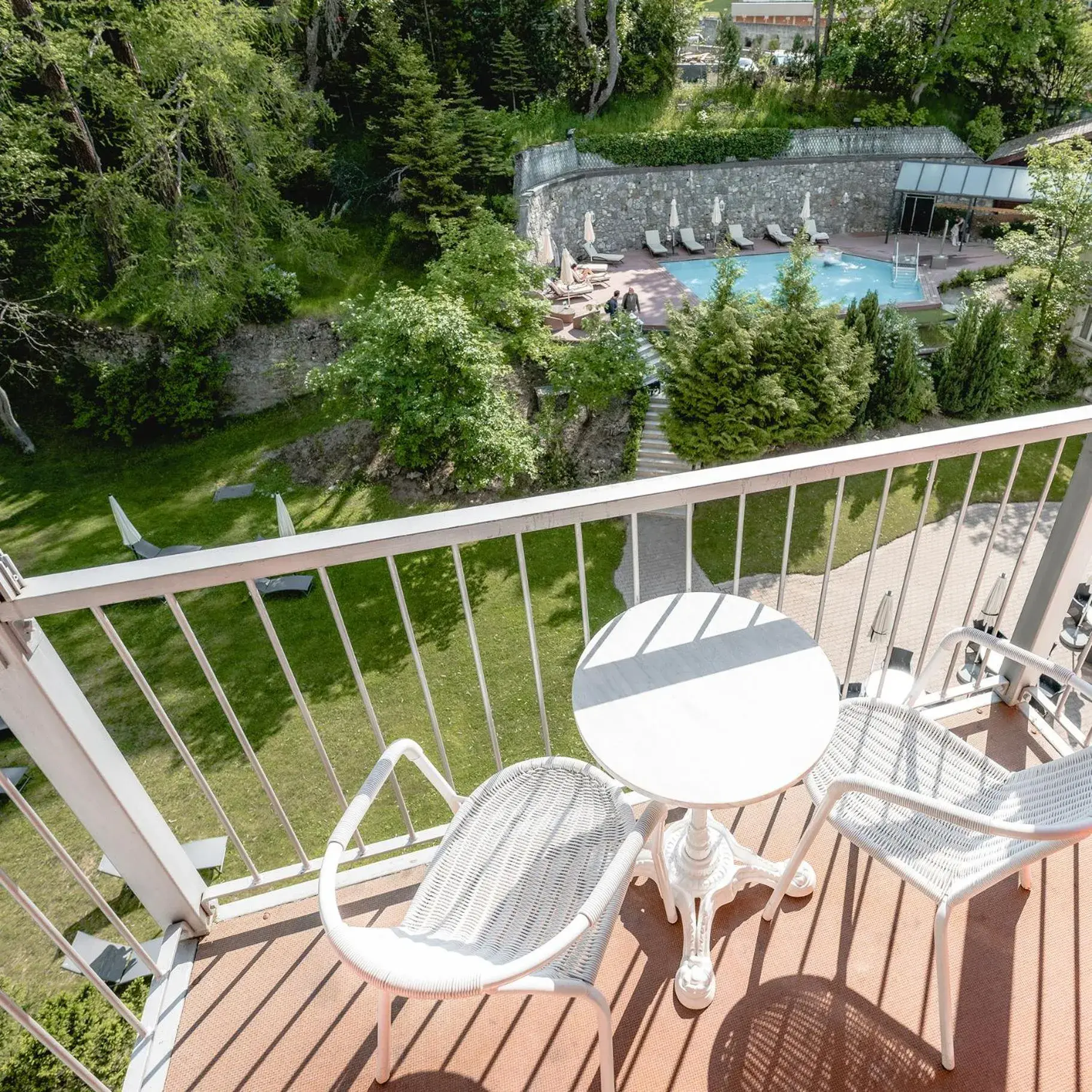 Junior Suite with Garden View in Résidence Les Sources des Alpes Junior Suite with Garden View in Résidence Les Sources des Alpes