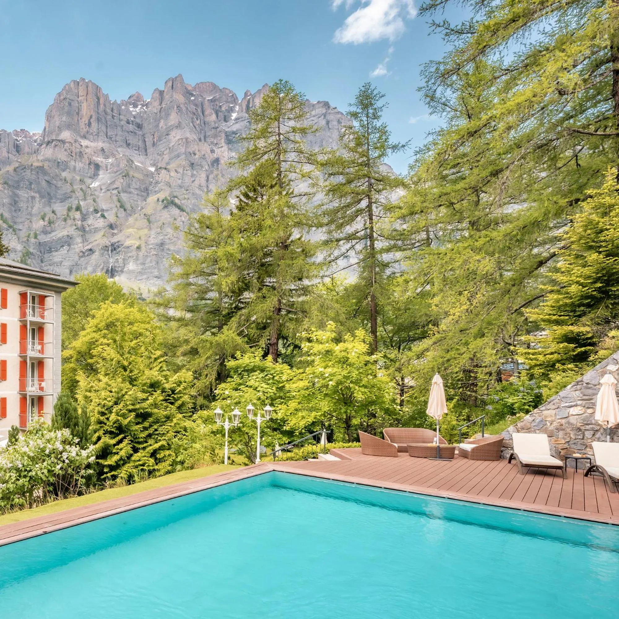 Mountain view in Résidence Les Sources des Alpes