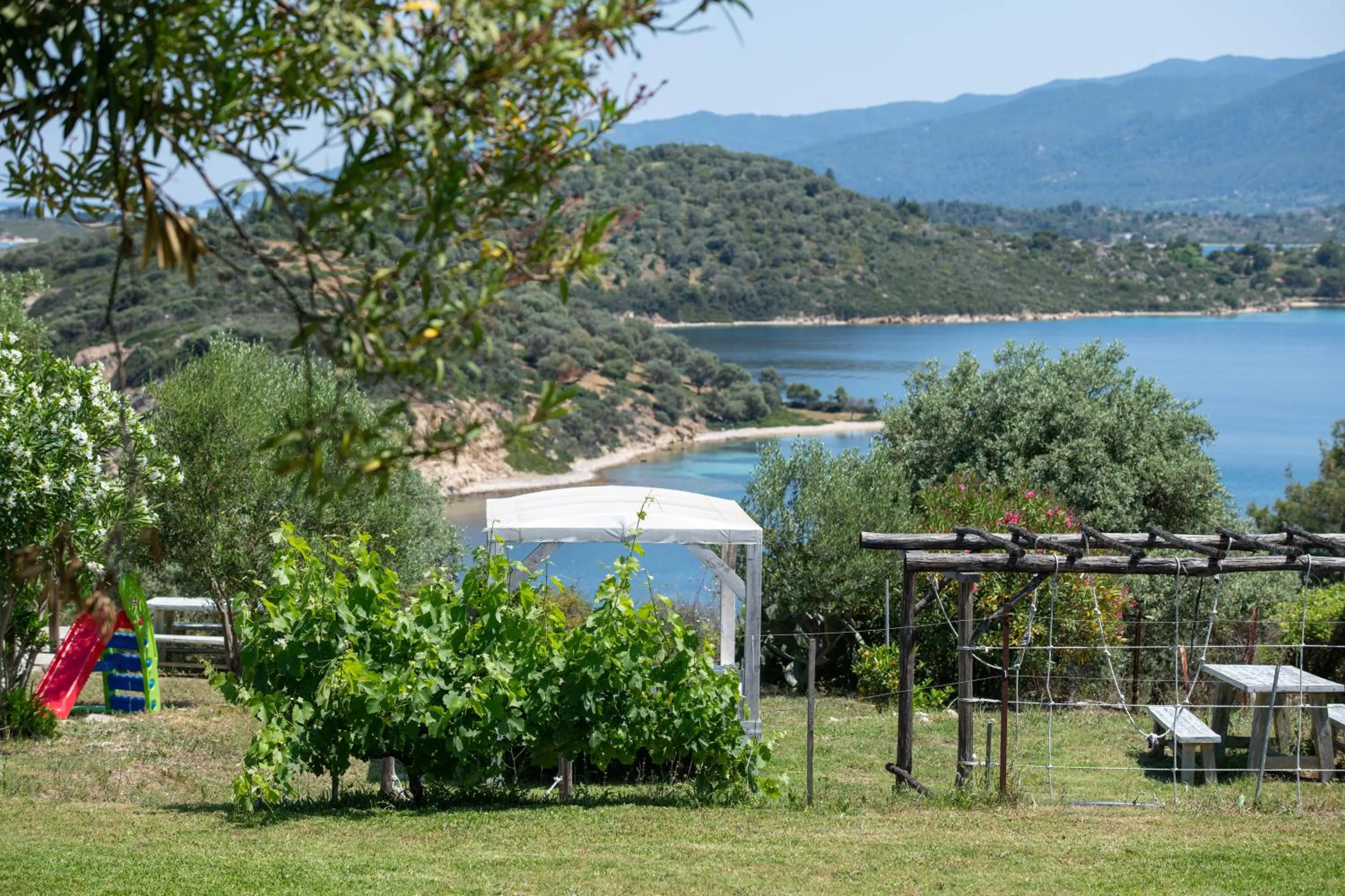 Sea view in Heos Accommodation