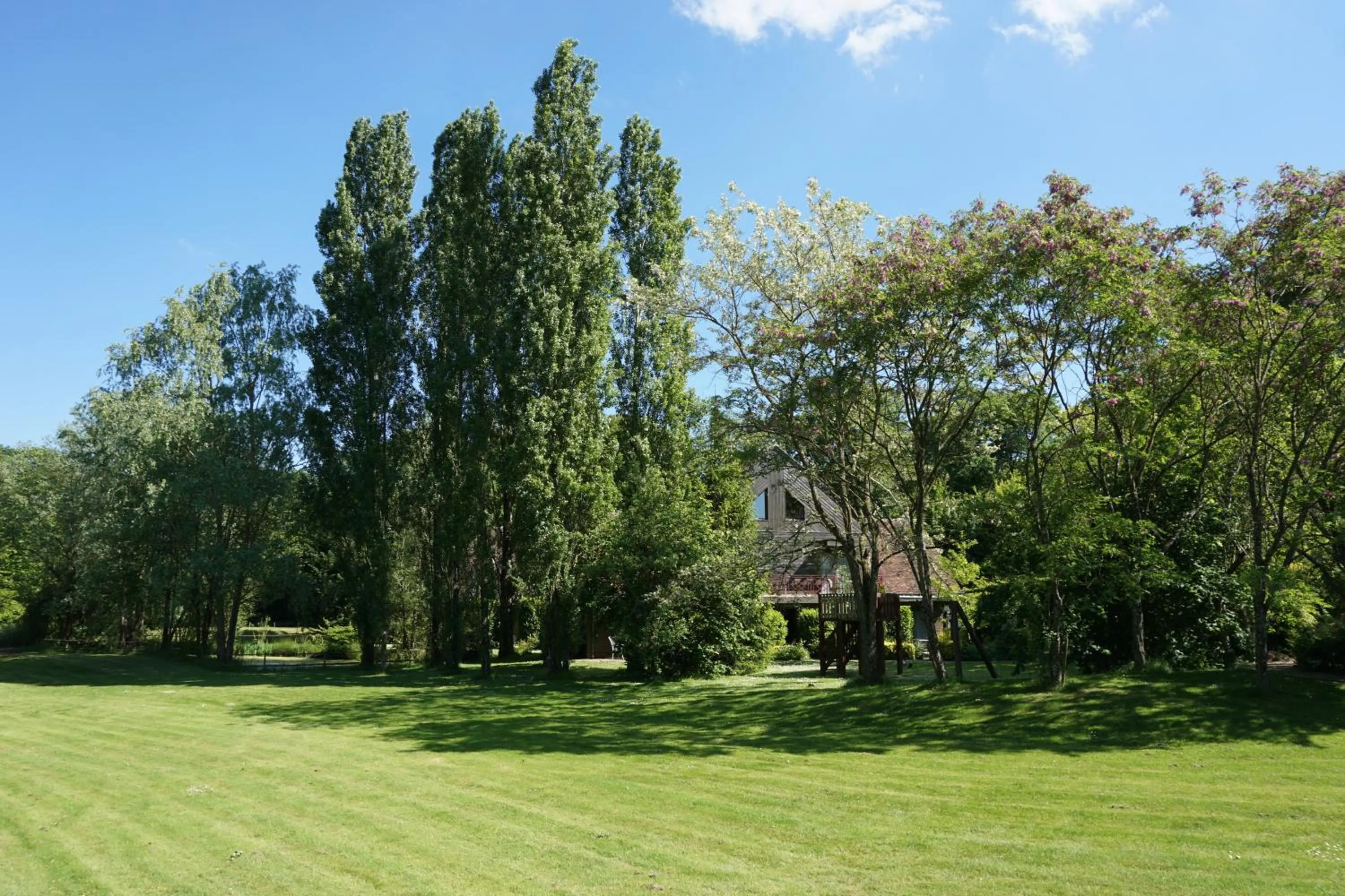 Garden in Domaine de L'Arbrelle