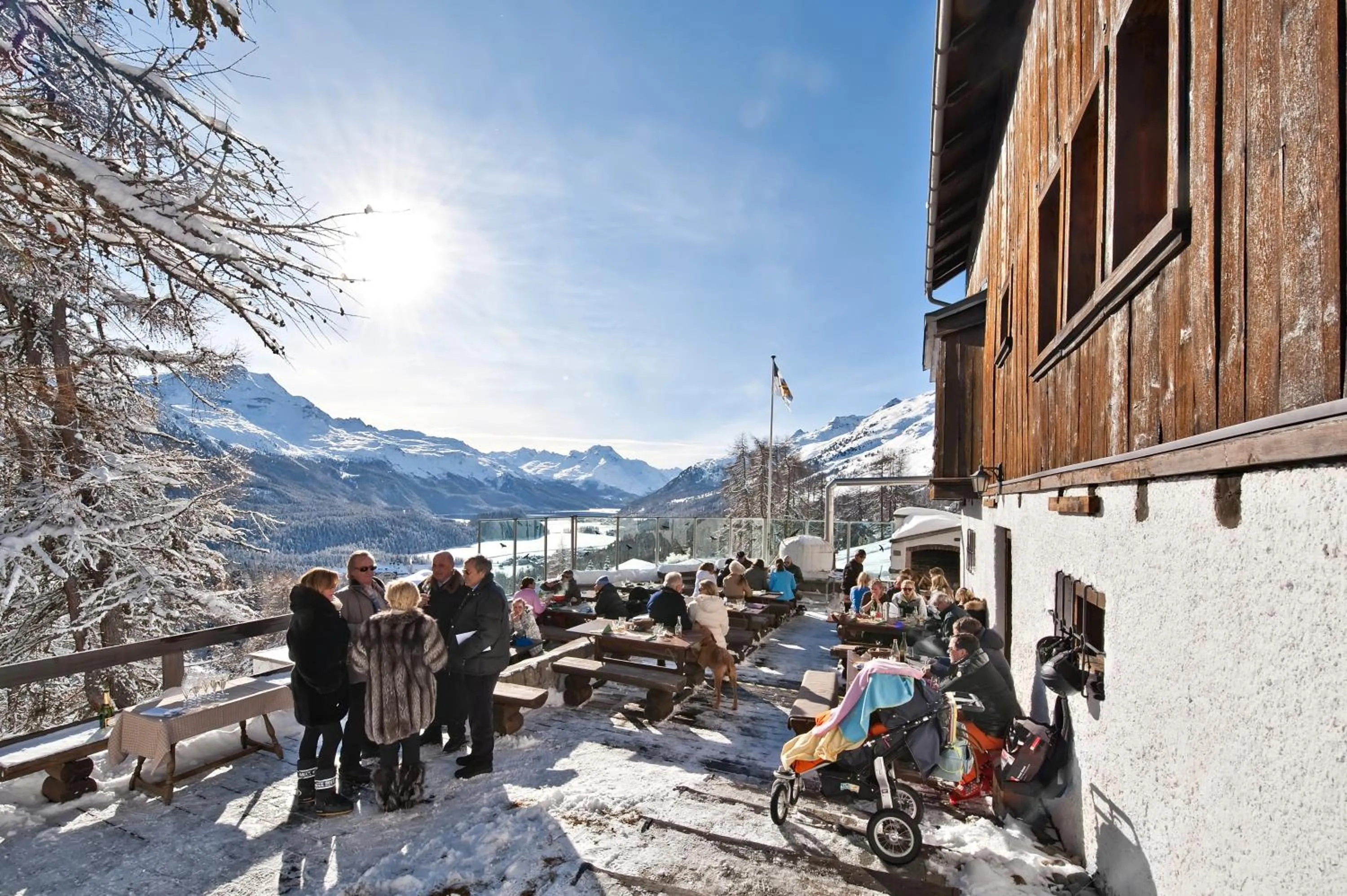 Restaurant/places to eat in Hotel Schweizerhof St. Moritz