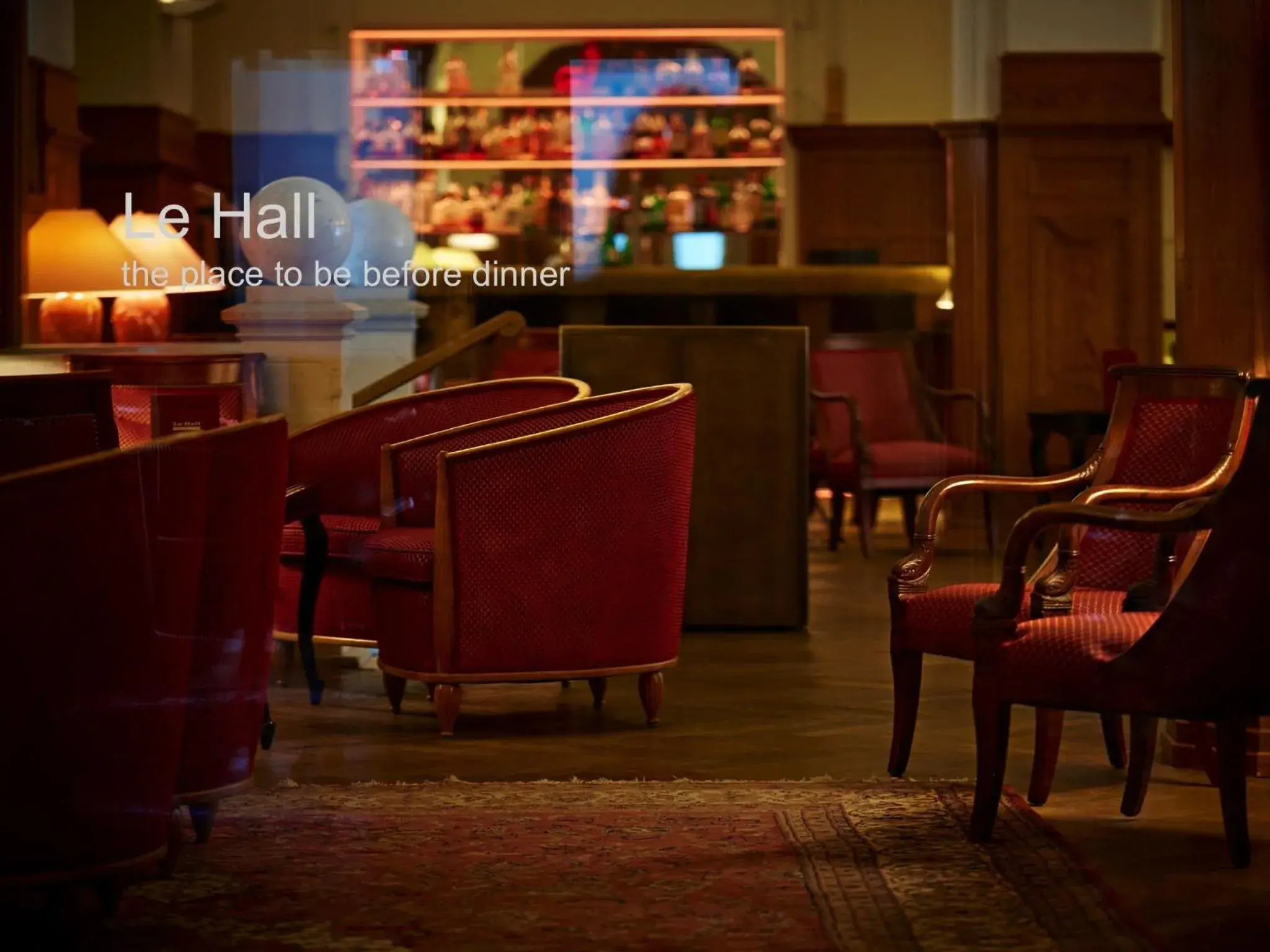 Lounge or bar in Hotel Schweizerhof St. Moritz Lounge or bar in Hotel Schweizerhof St. Moritz