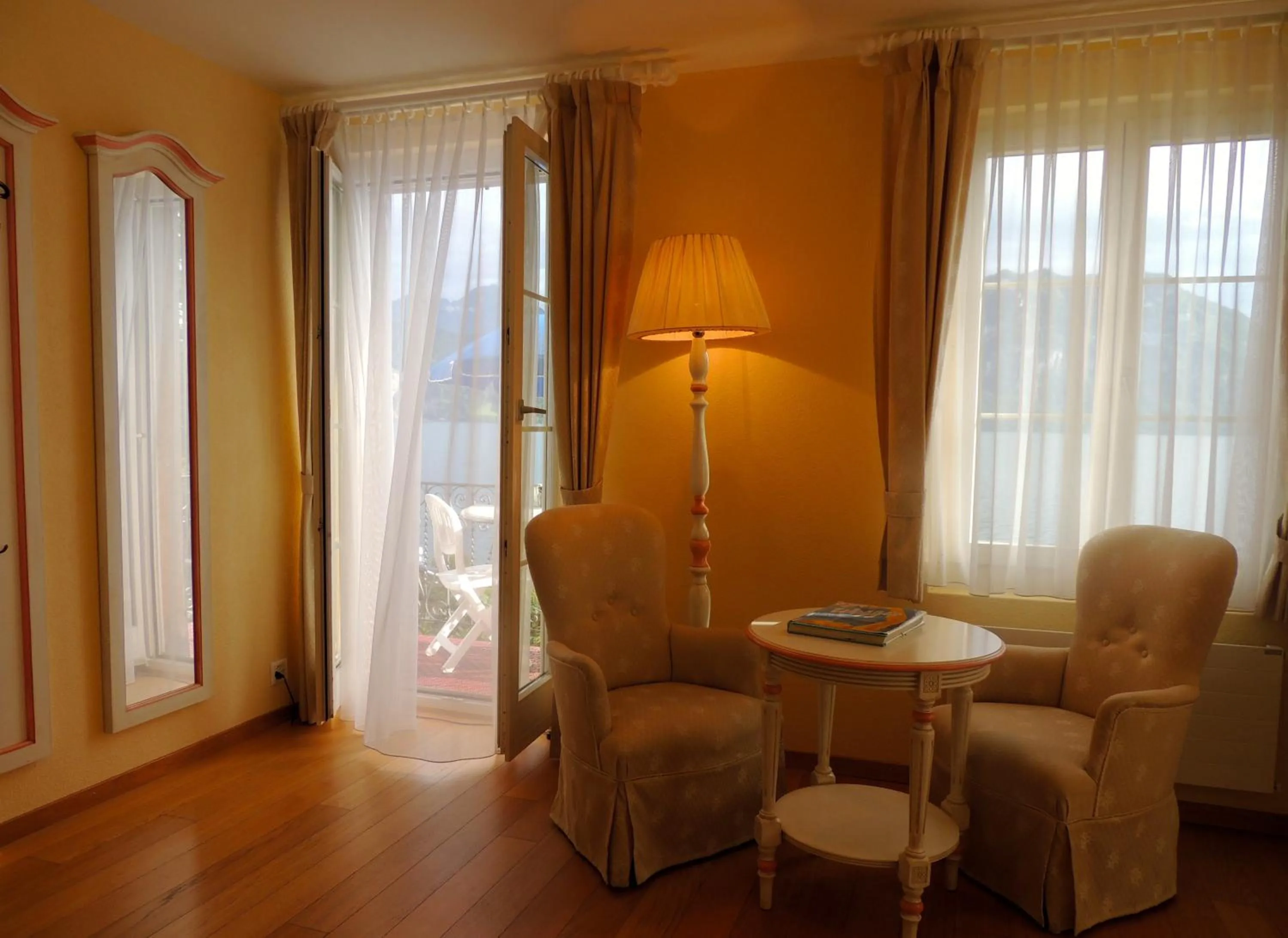 Balcony/Terrace in Seehof Hotel Du Lac