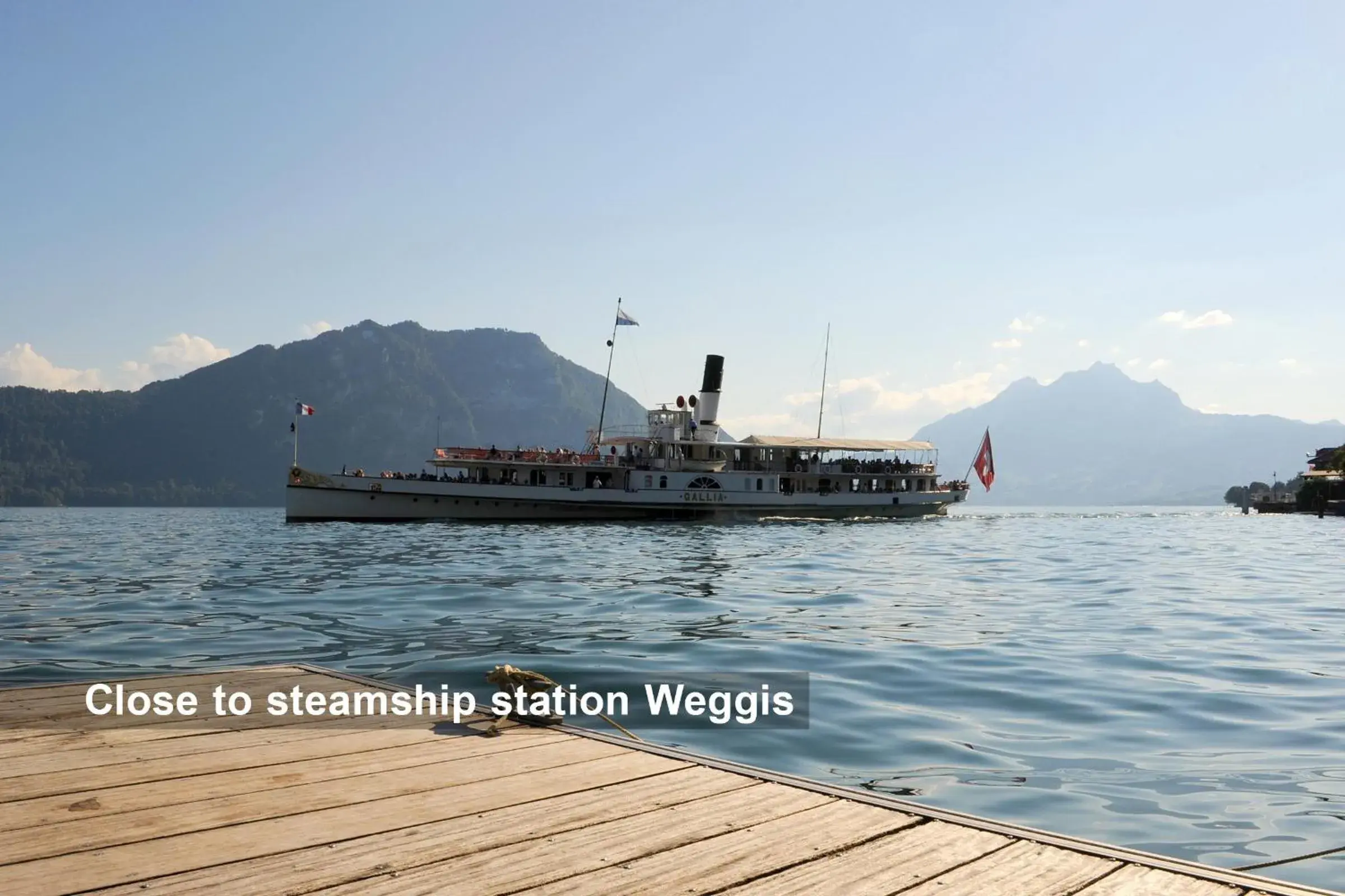 Lake view in Seehof Hotel Du Lac Lake view in Seehof Hotel Du Lac