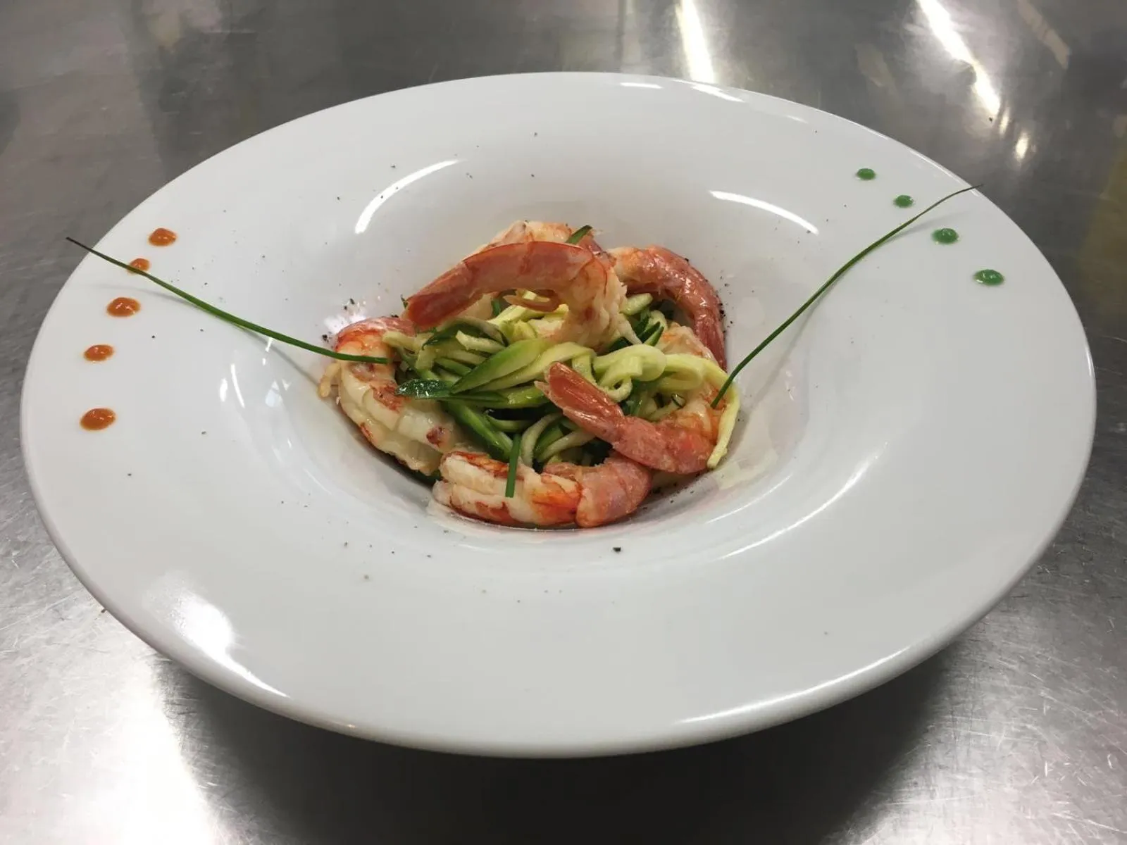 Food close-up in Hotel Tritone