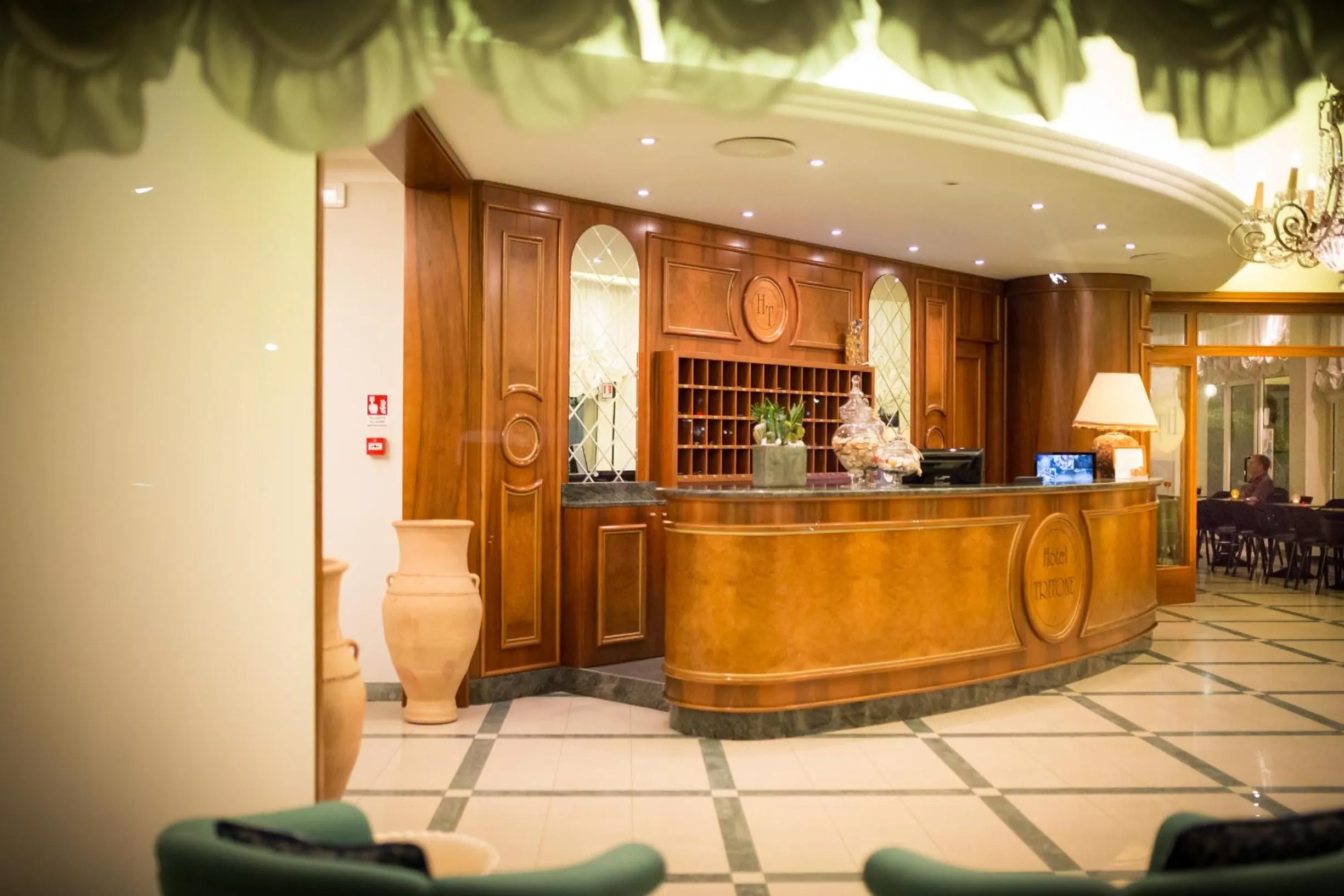 Living room in Hotel Tritone