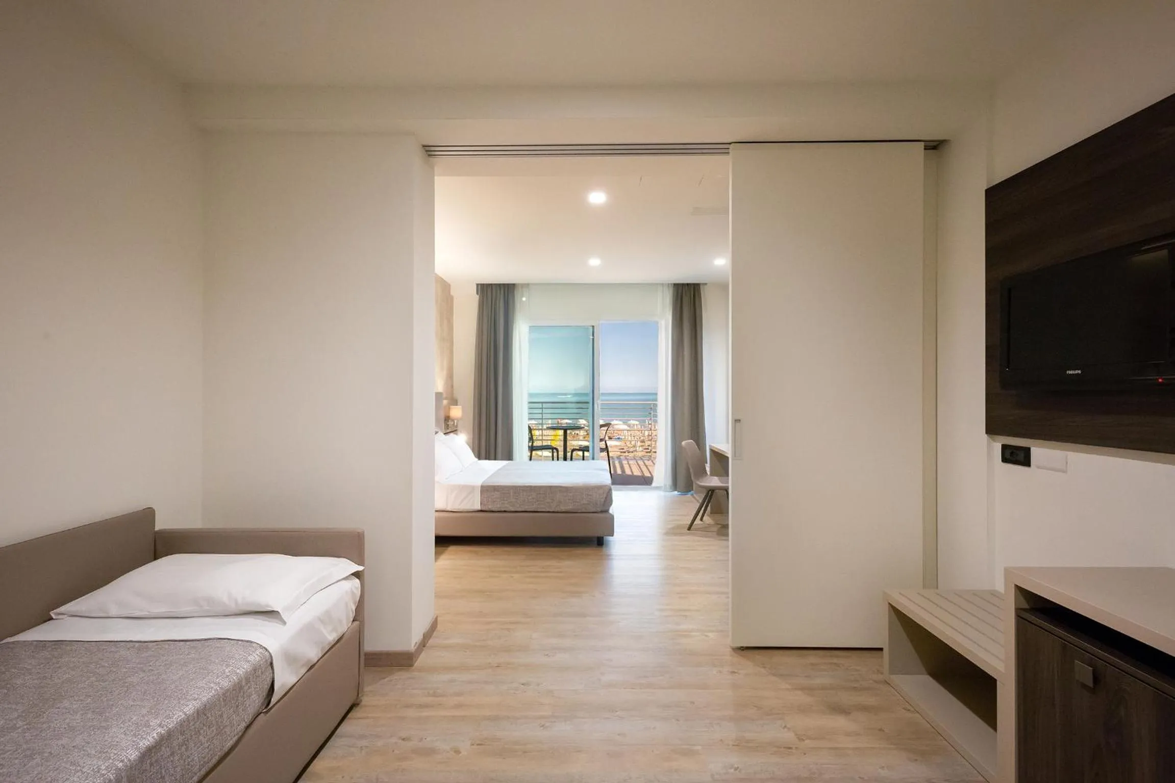 Photo of the whole room, Bed in Hotel Tritone