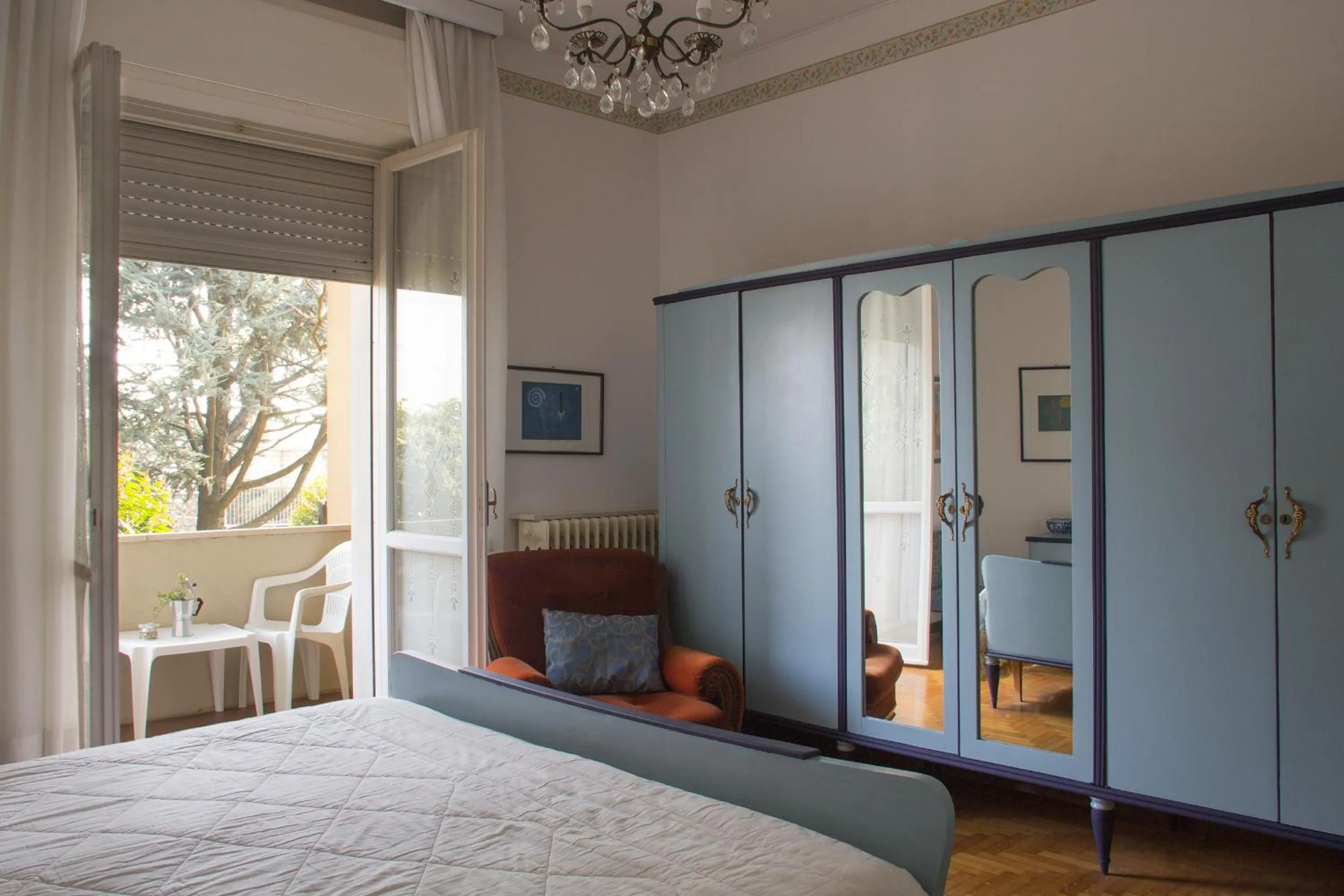 Balcony/Terrace, Bed in Il Giardino