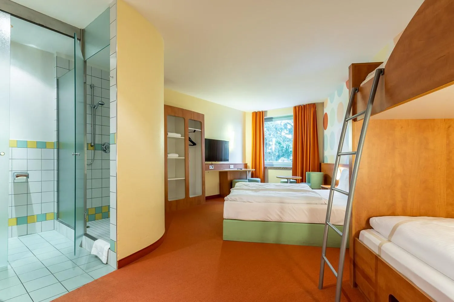 Bed in Hotel Holledau