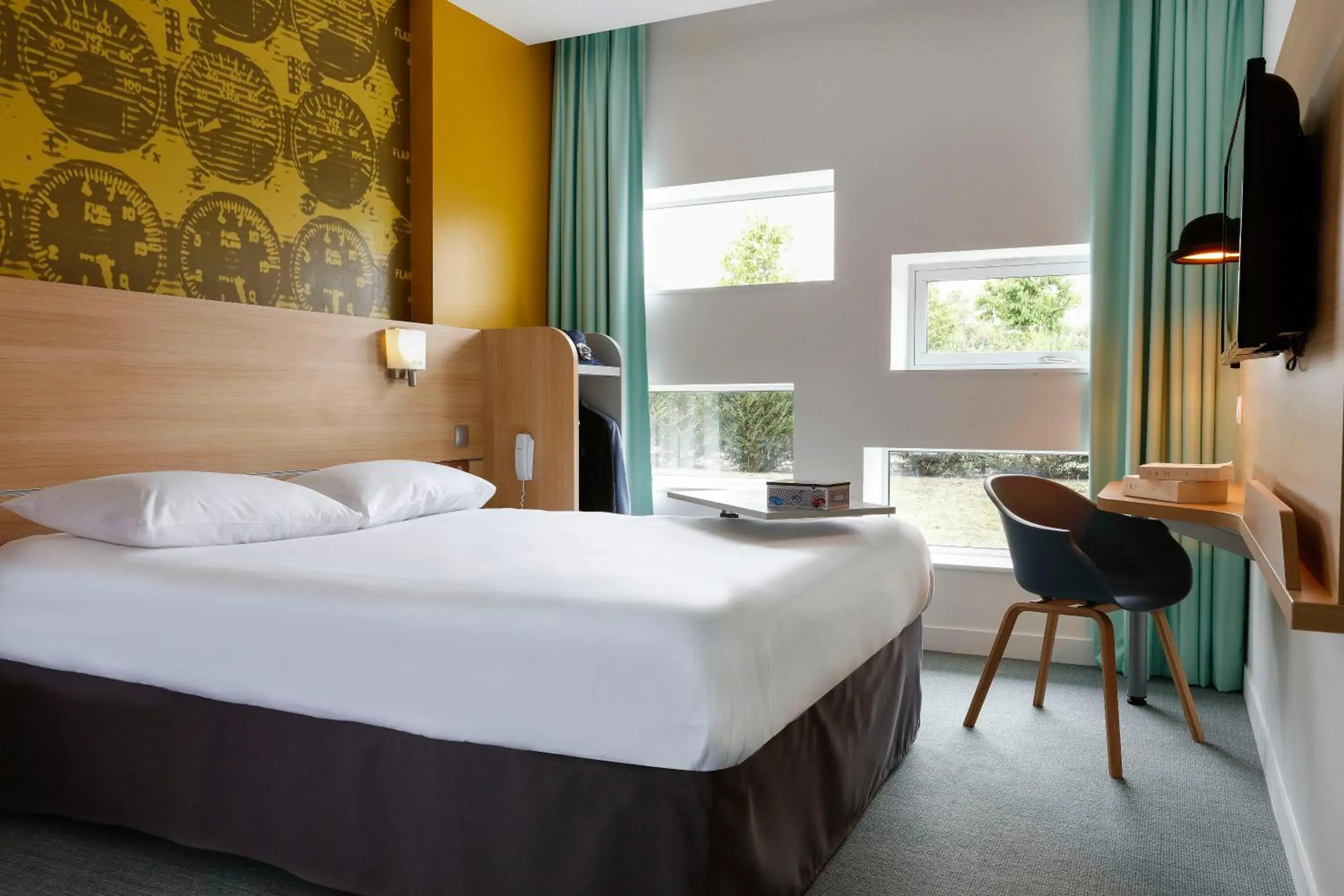 Bedroom, Bed in ibis Styles Le Mans Sud Mulsanne Bedroom, Bed in ibis Styles Le Mans Sud Mulsanne
