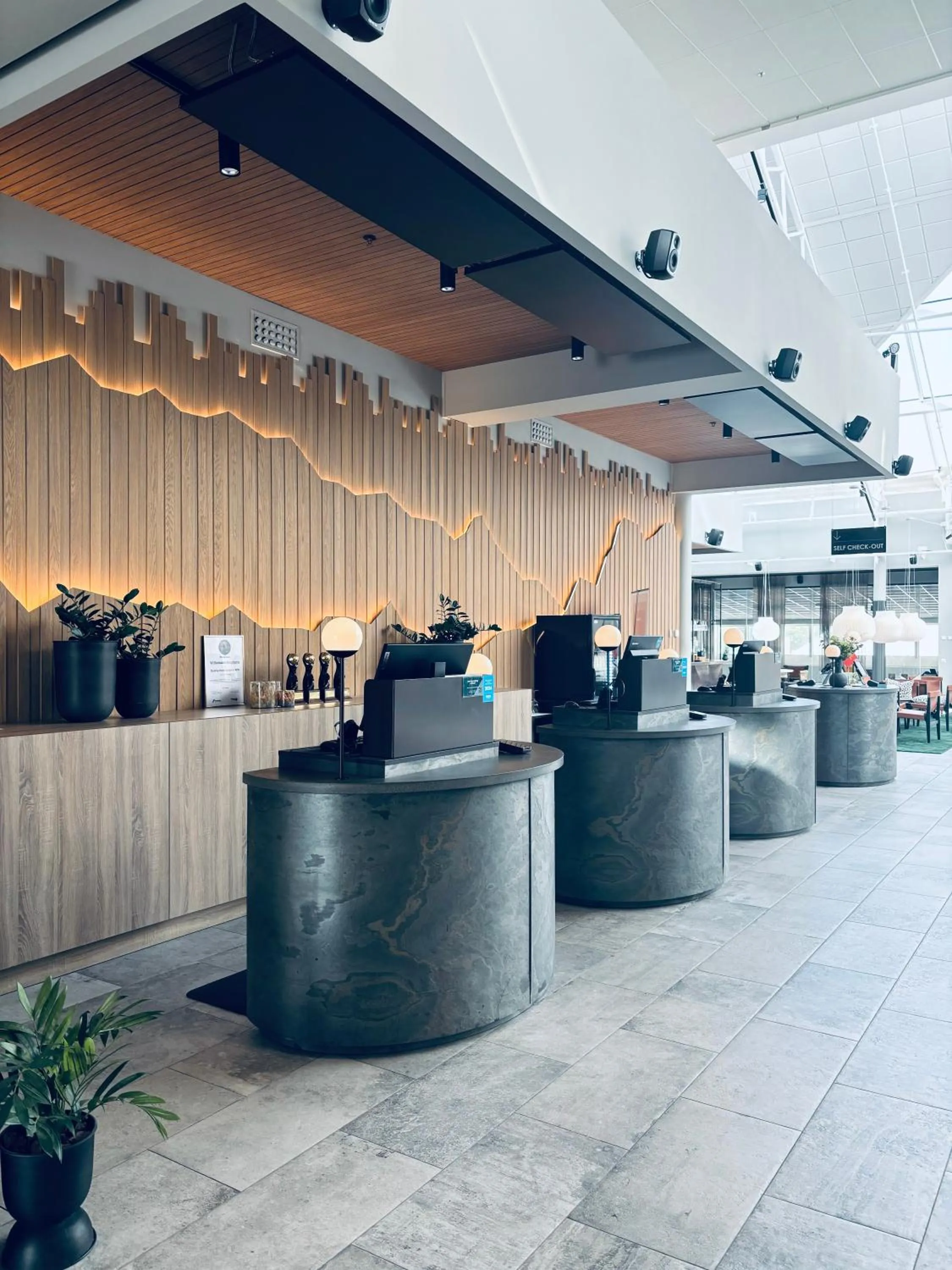 Lobby or reception in Quality Hotel Arlanda XPO