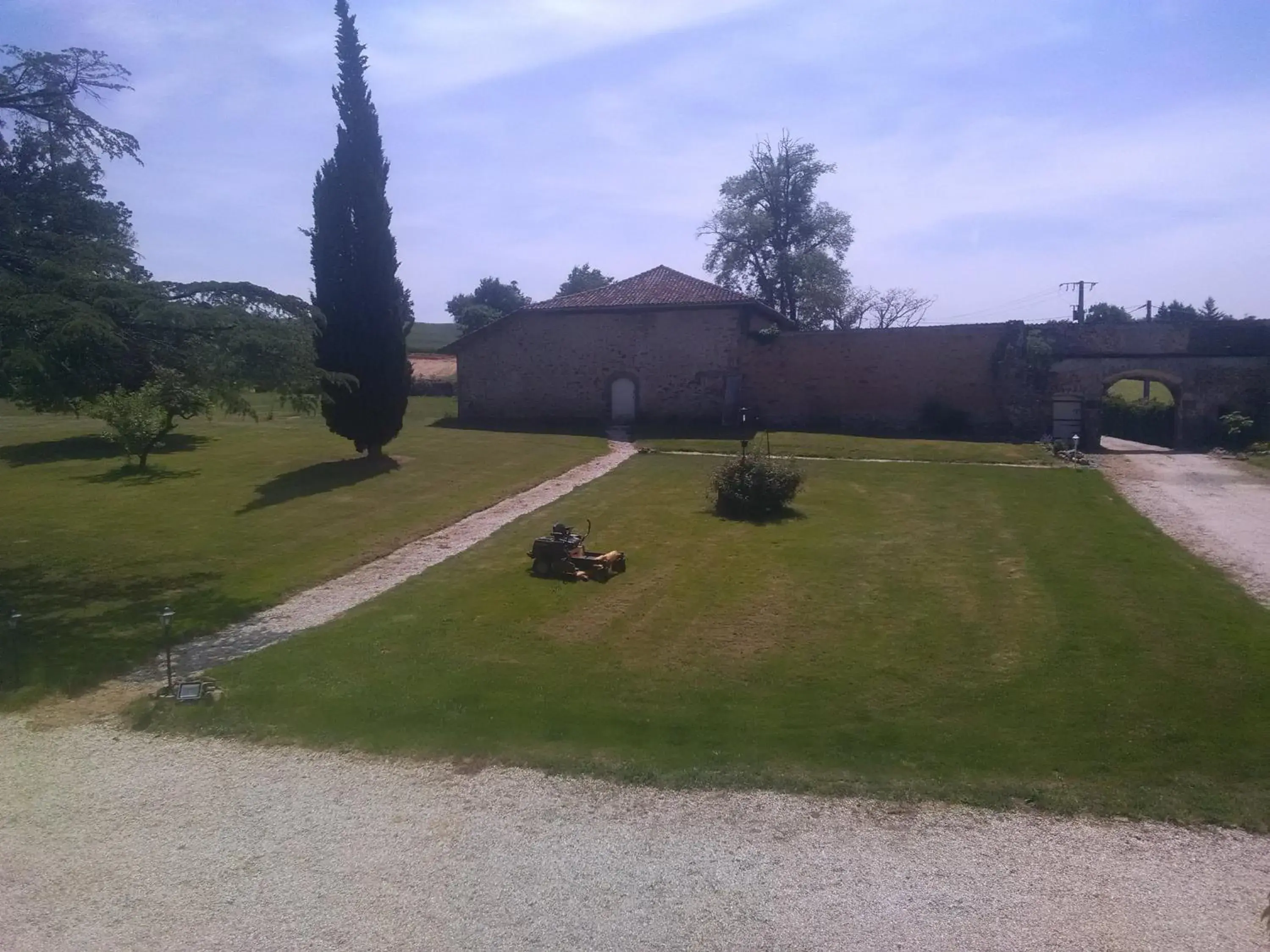 Double Room with Garden View - single occupancy in Pierre Deluen Domaine de la Grange de Quaire Double Room with Garden View - single occupancy in Pierre Deluen Domaine de la Grange de Quaire