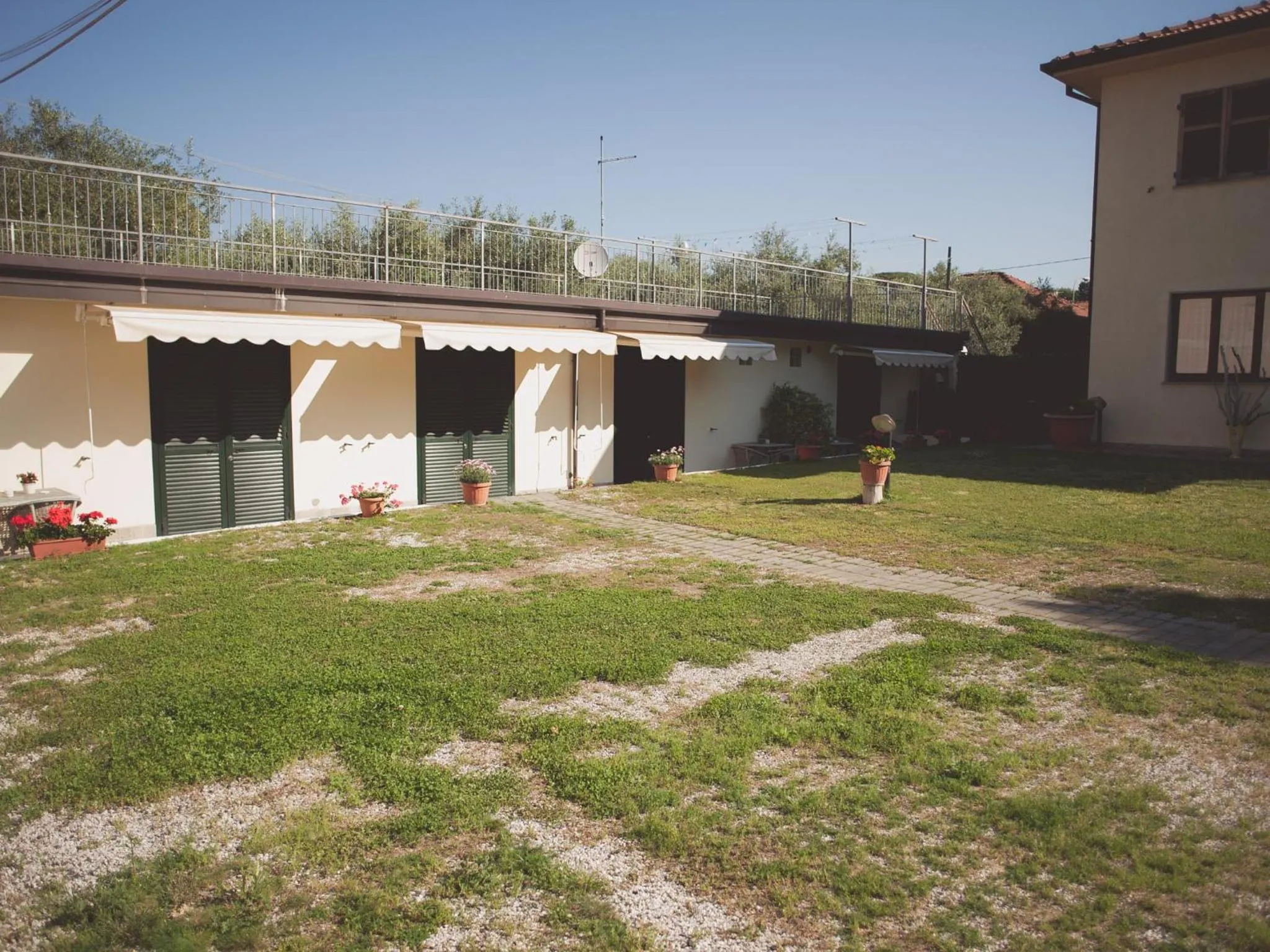 Garden view in Pian di luna