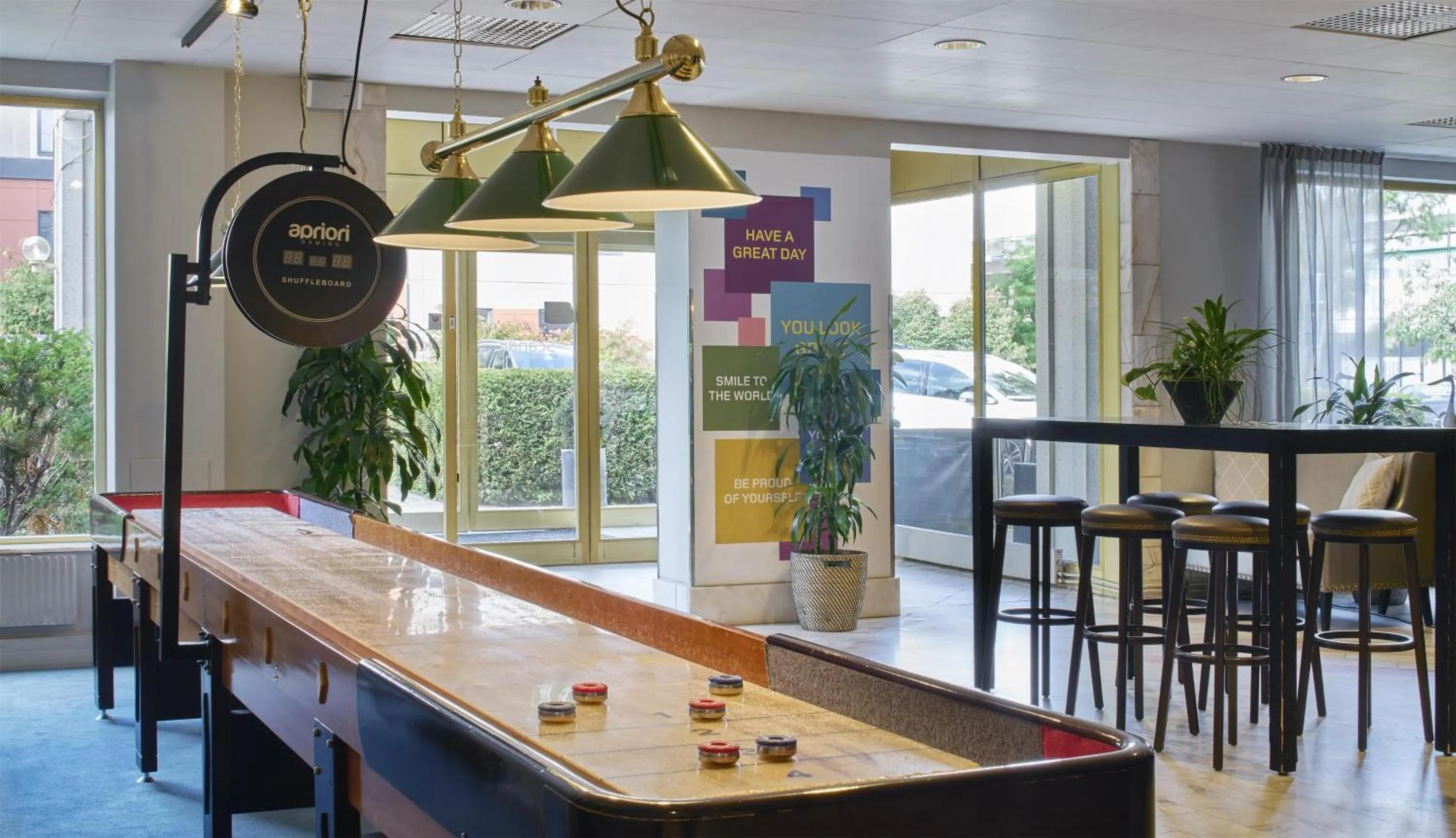 Lobby or reception in Scandic Skärholmen