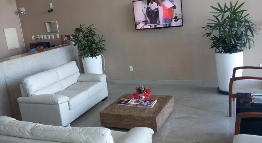 Communal lounge/ TV room in Apart Flat Farol da Barra