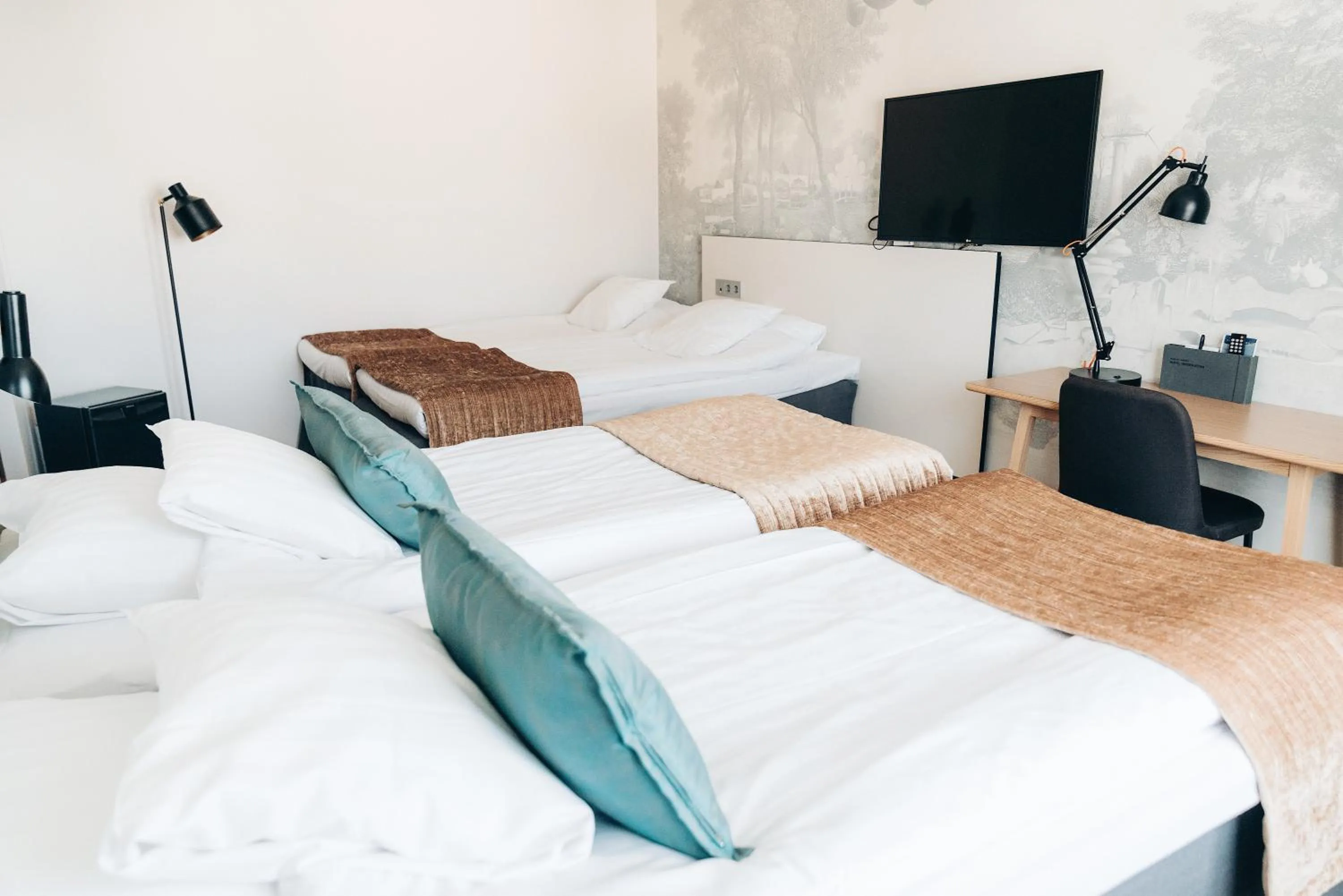 Bed in Quality Hotel Ekoxen