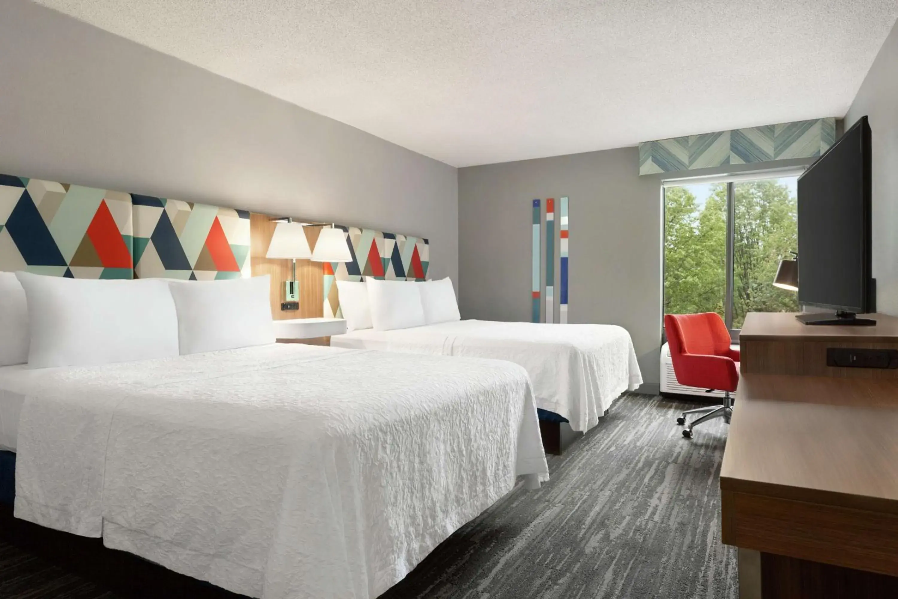 Room with Two Queen Beds - Non-Smoking in Hampton Inn Kansas City Blue Springs Room with Two Queen Beds - Non-Smoking in Hampton Inn Kansas City Blue Springs