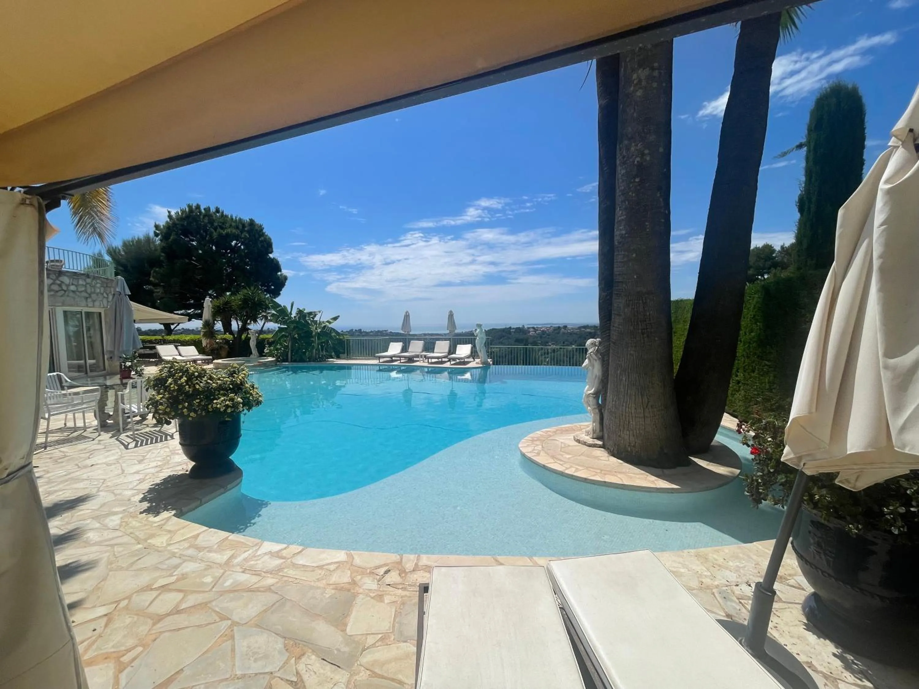 Patio in La Bergerie B&B