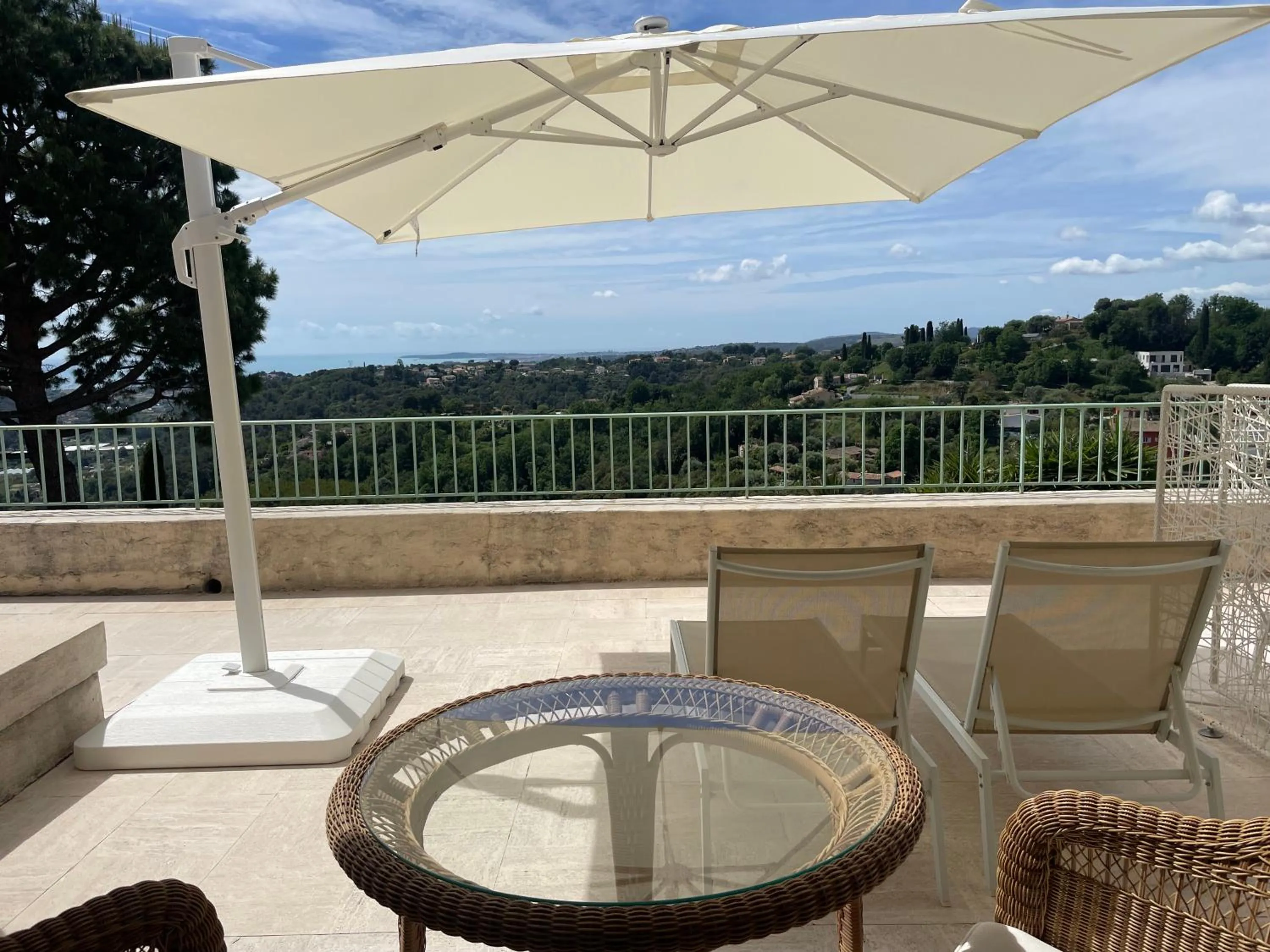 Patio in La Bergerie B&B