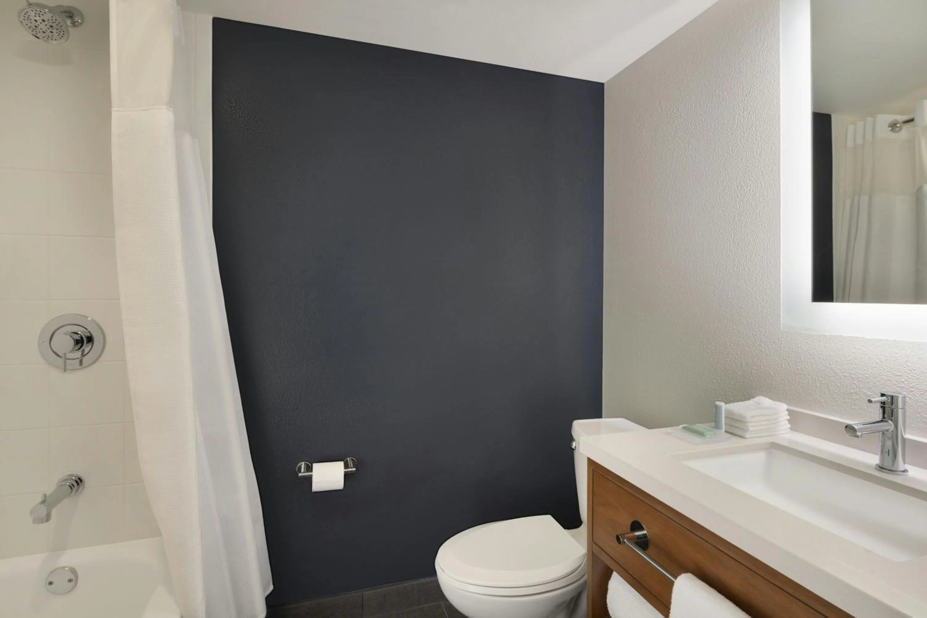 Bathroom in Courtyard by Marriott across Universal Orlando