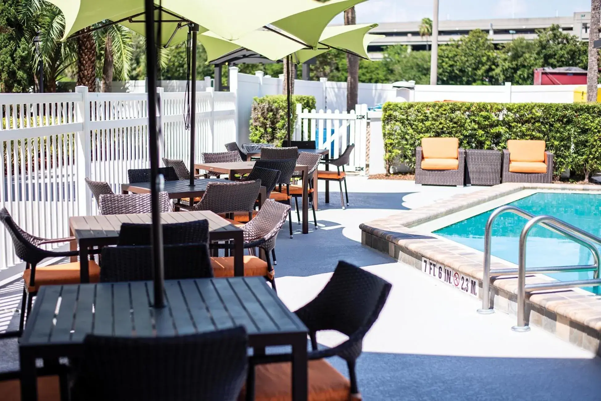 Pool view in Holiday Inn & Suites Across from Universal Orlando by IHG Pool view in Holiday Inn & Suites Across from Universal Orlando by IHG