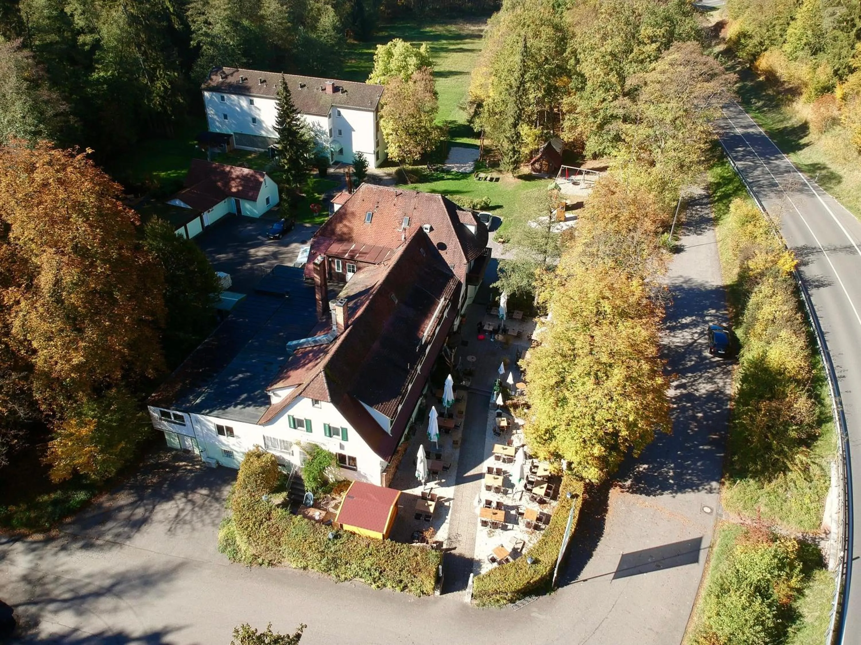 Bird's eye view in Kulinarium an der Glems