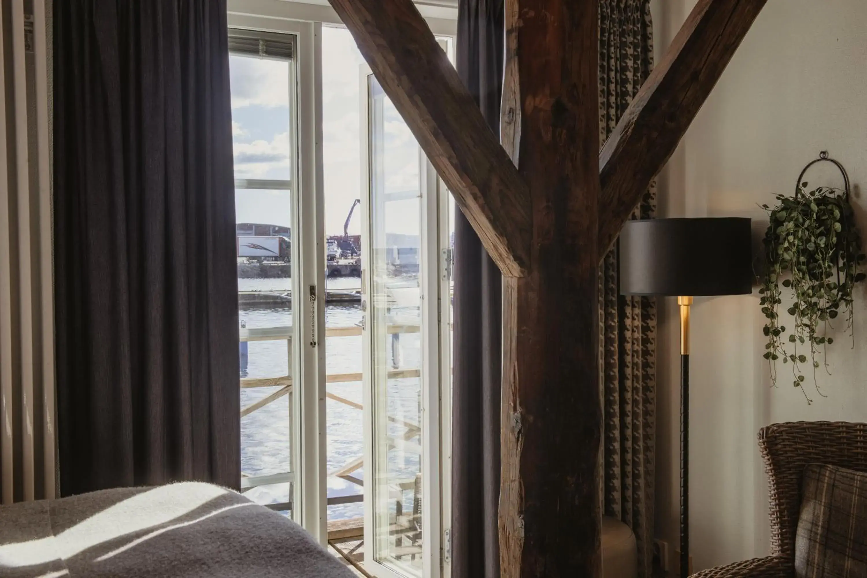 View (from property/room), Bed in Home Hotel Packhuset View (from property/room), Bed in Home Hotel Packhuset