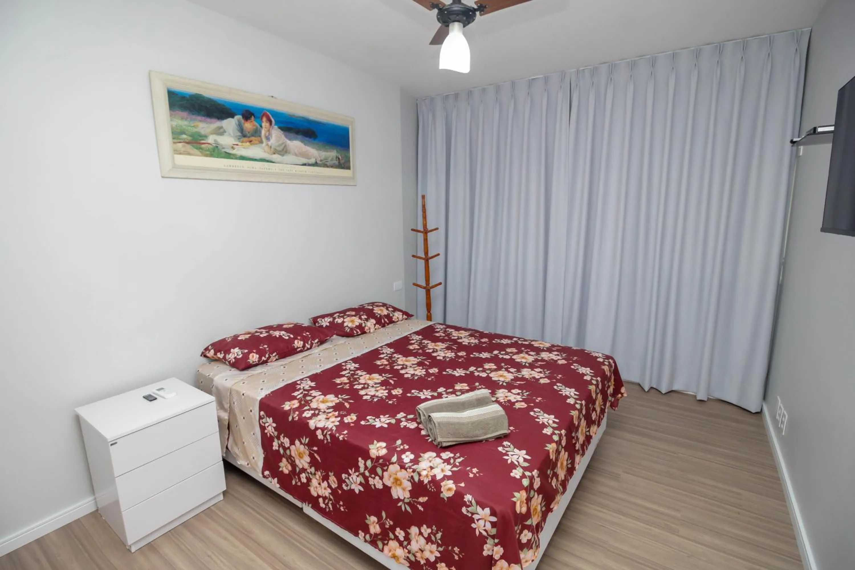 Bed in Copacabana Star quatro quartos