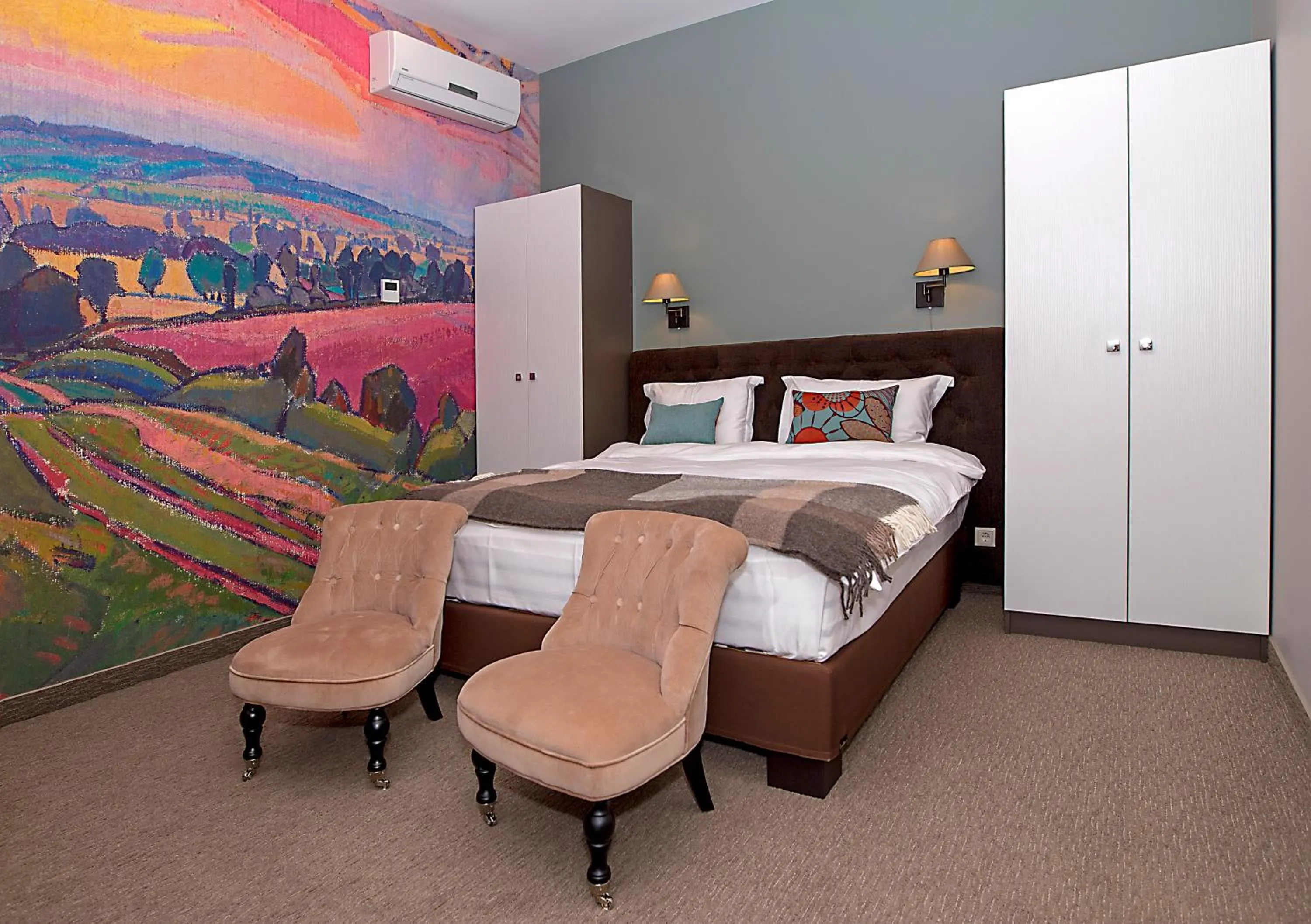 Bedroom, Bed in ZENTRUM Hotel