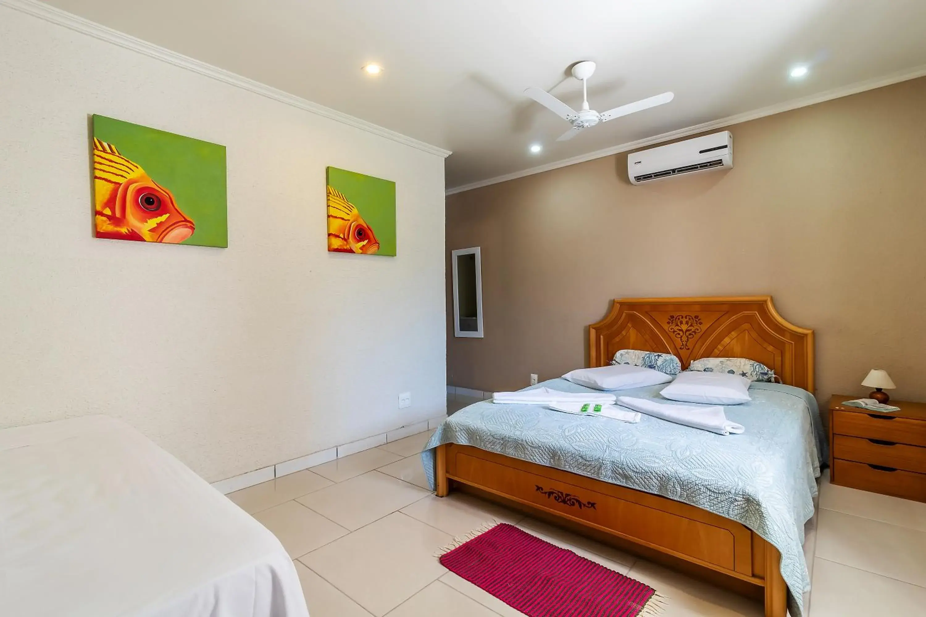 Superior Triple Room in Pousada Hospedagem Pedra de Guaratiba Superior Triple Room in Pousada Hospedagem Pedra de Guaratiba