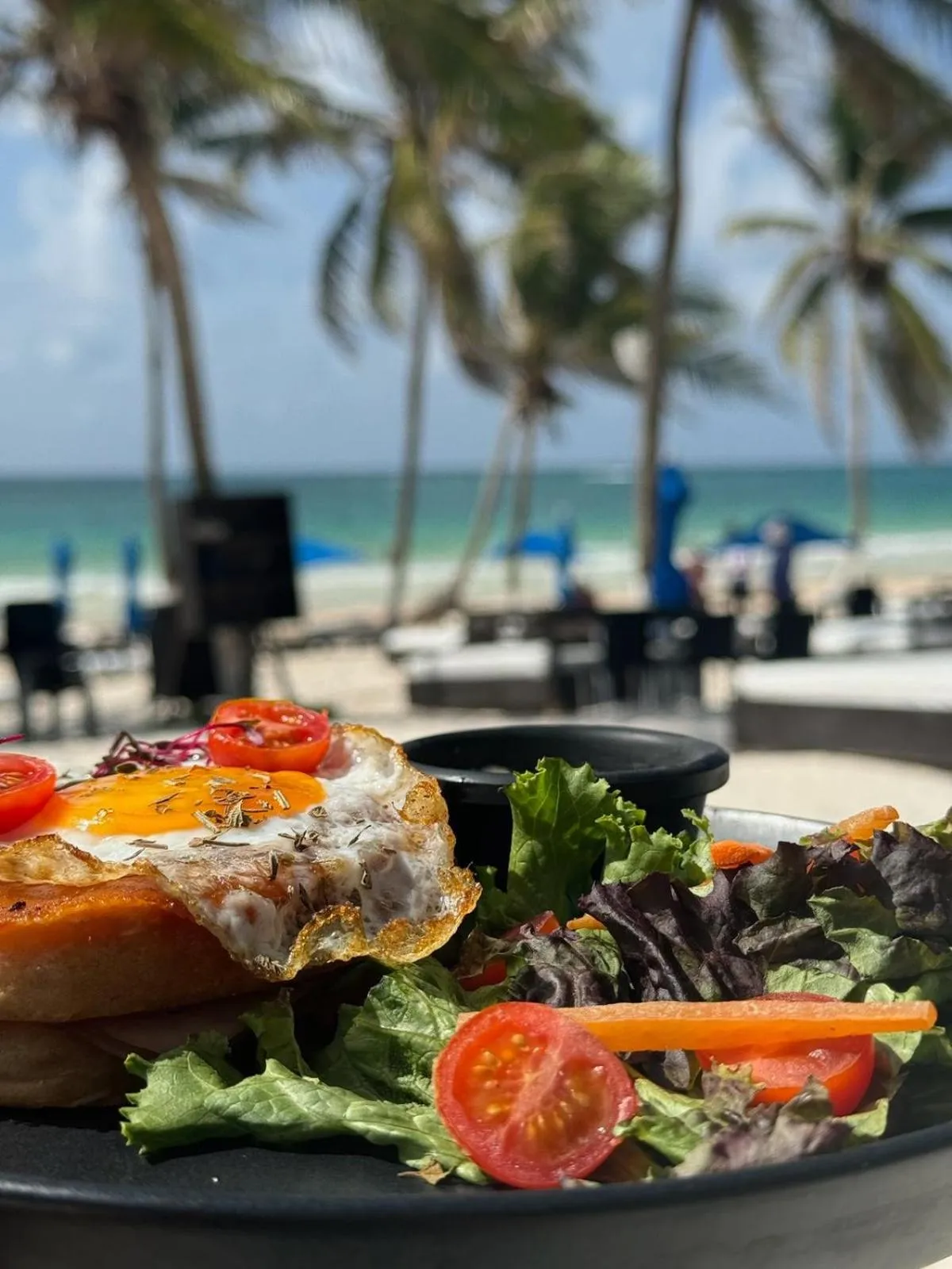Breakfast in El Paraiso Hotel Tulum