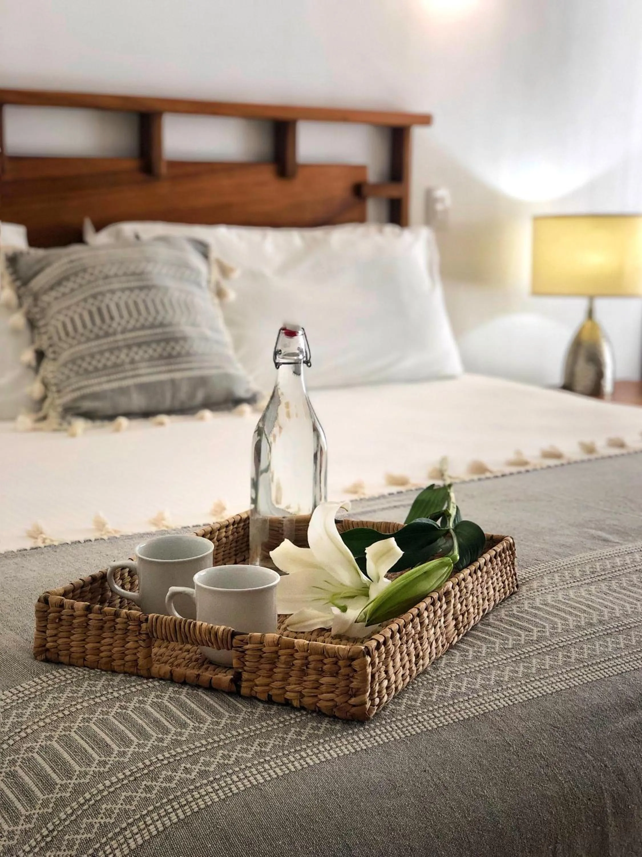 Bed in El Paraiso Hotel Tulum