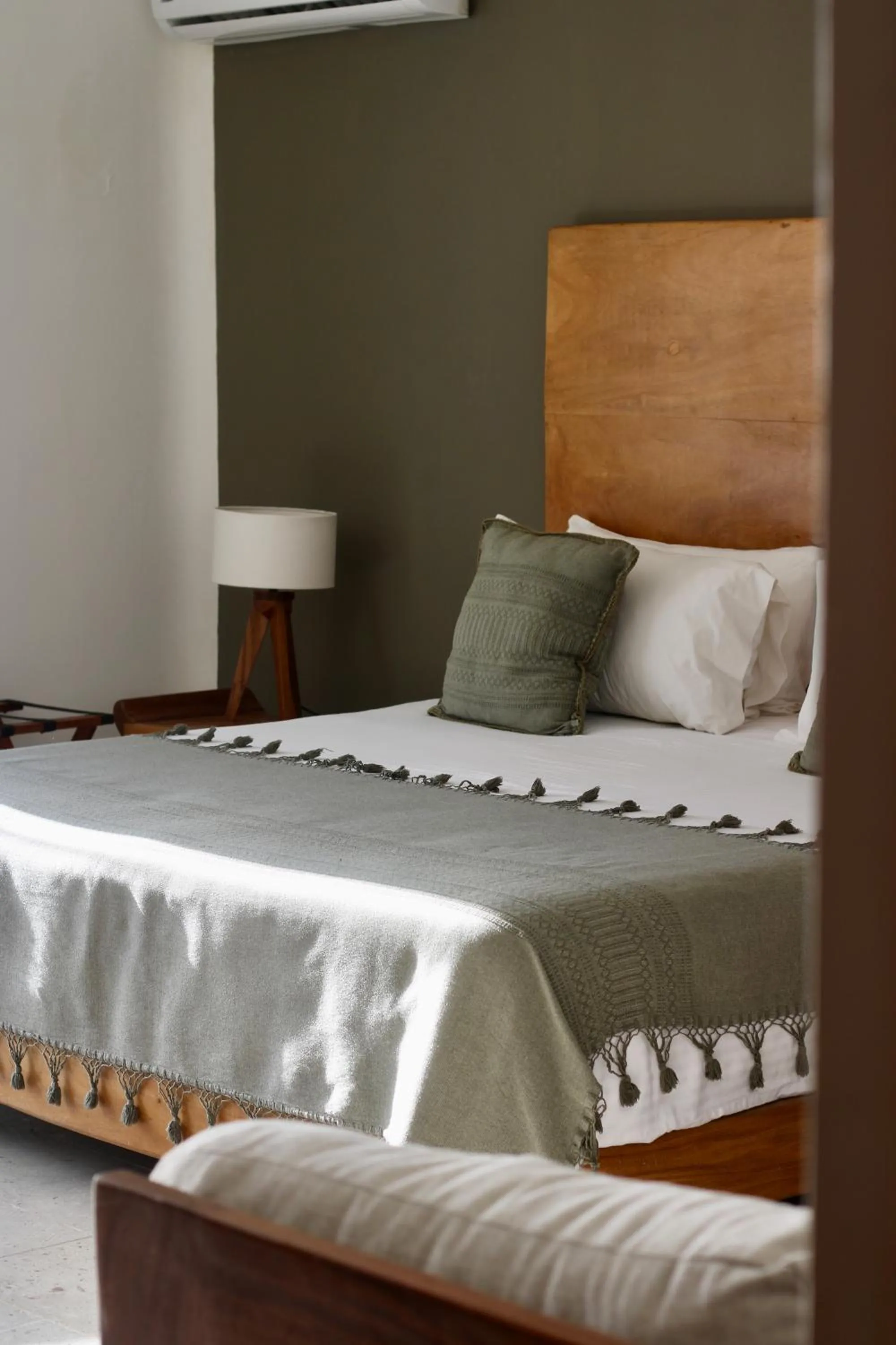 Bed in El Paraiso Hotel Tulum