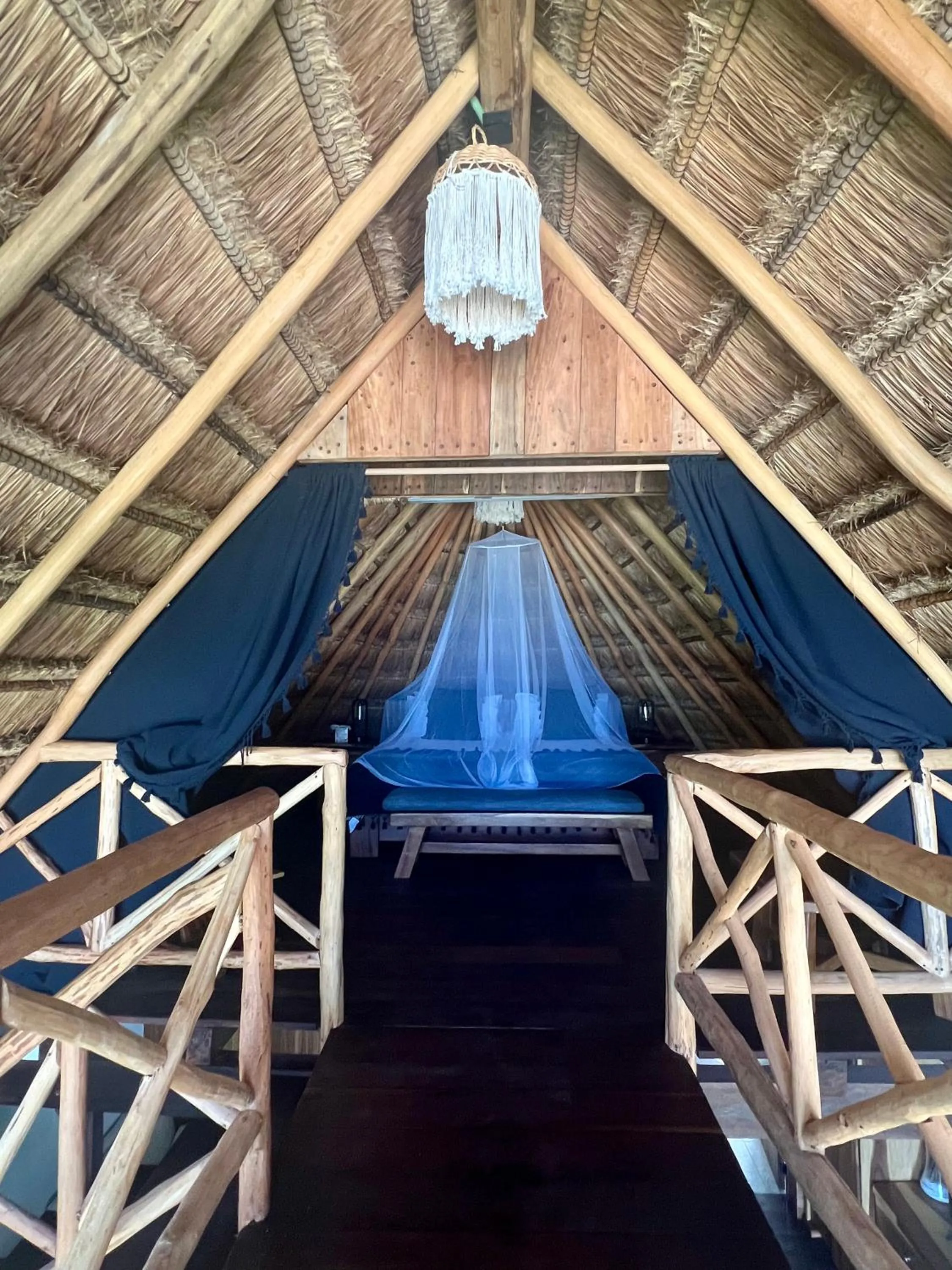 Bed in El Paraiso Hotel Tulum