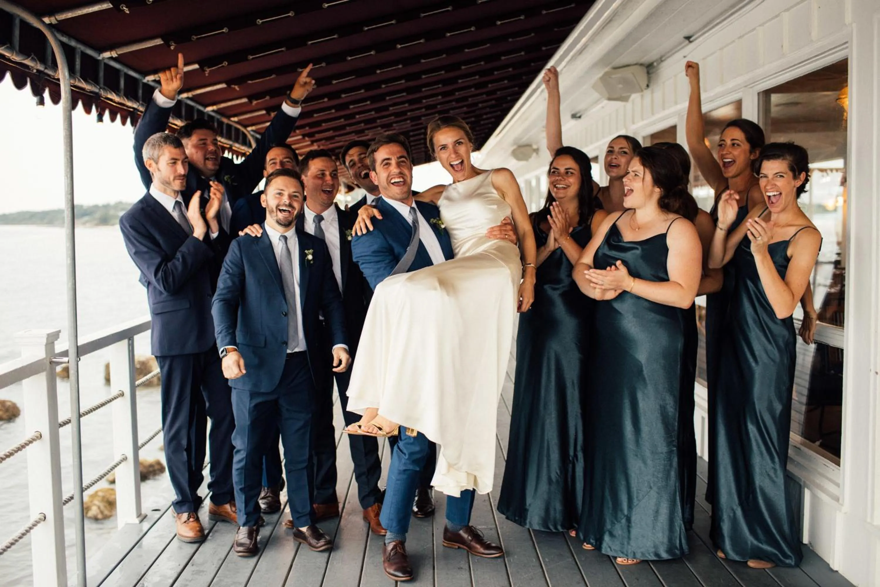 wedding in Sound View Greenport