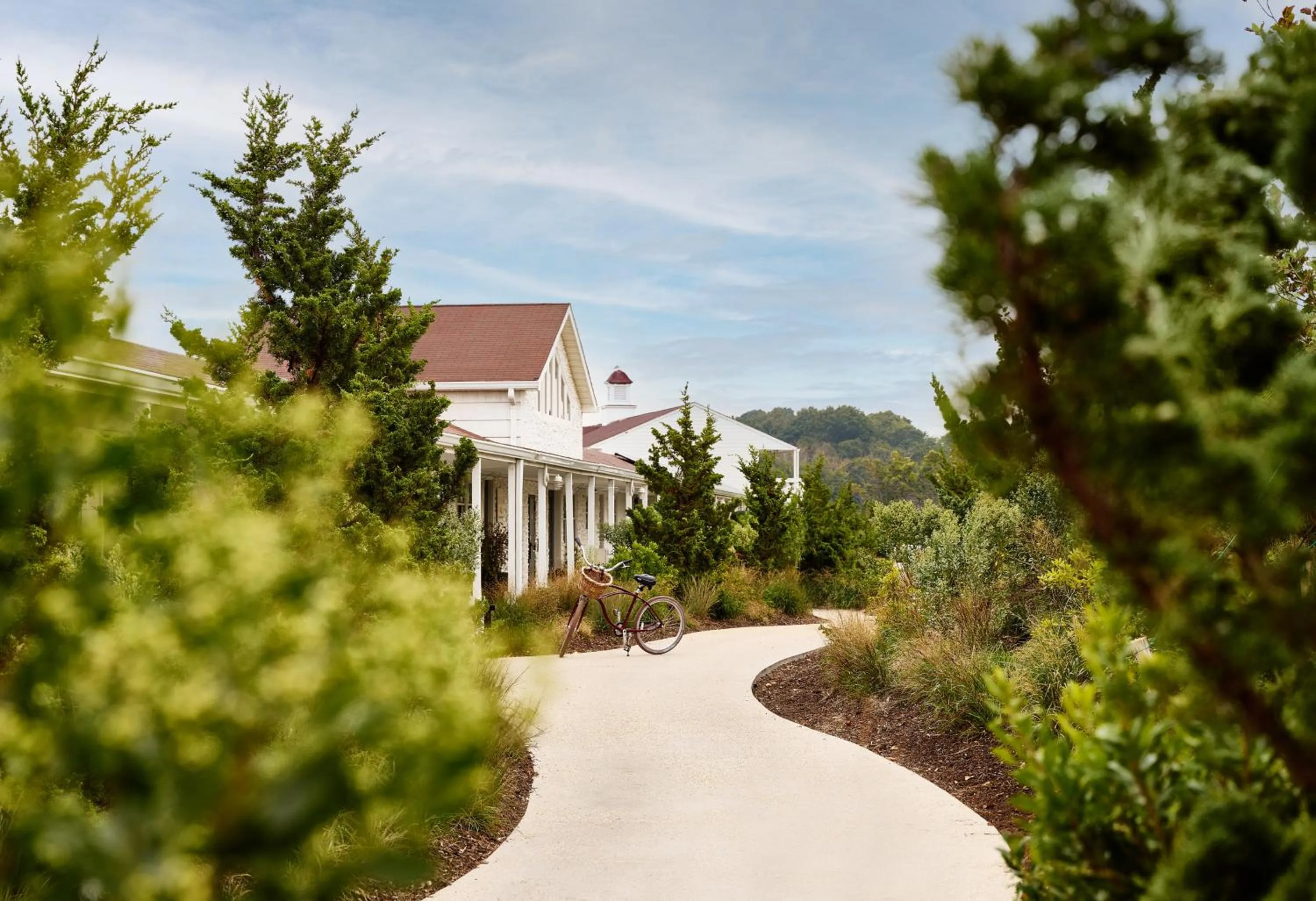 Cycling in Sound View Greenport