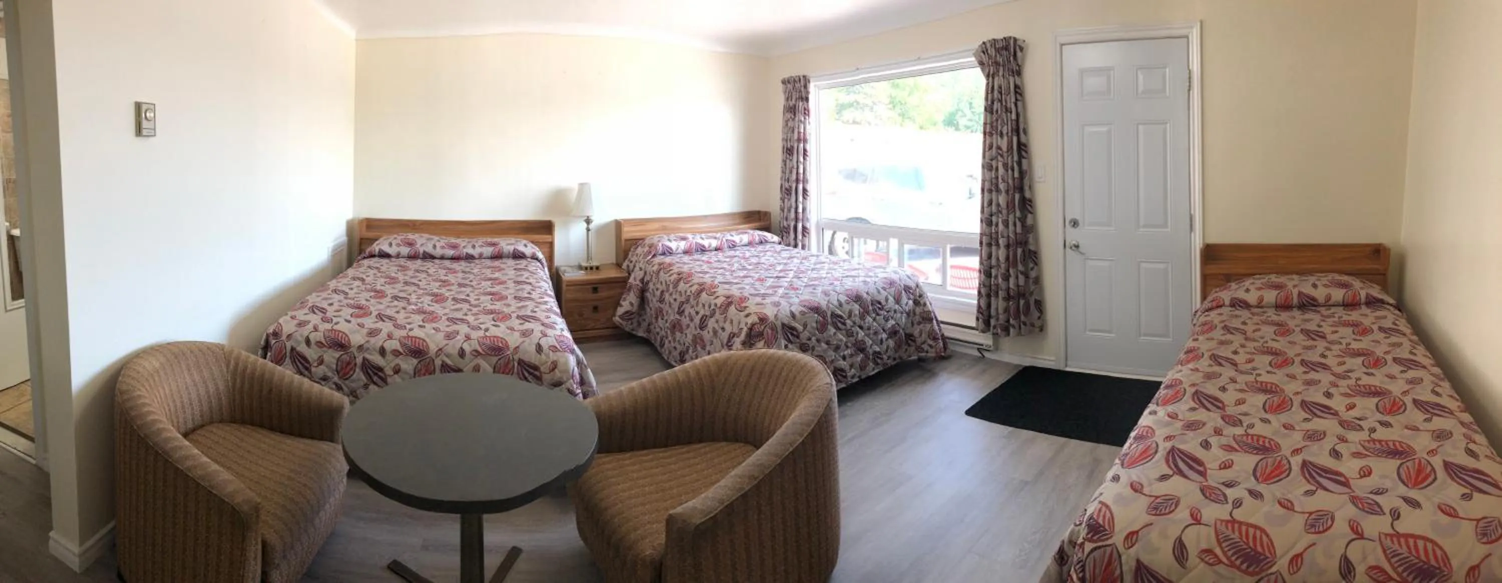 Bed in Century Motel