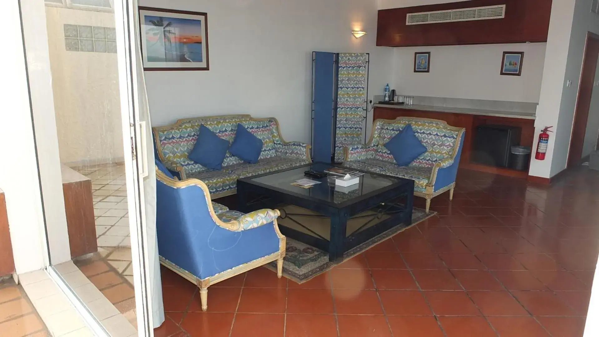 Living room in AlBander Hotel & Resort Living room in AlBander Hotel & Resort