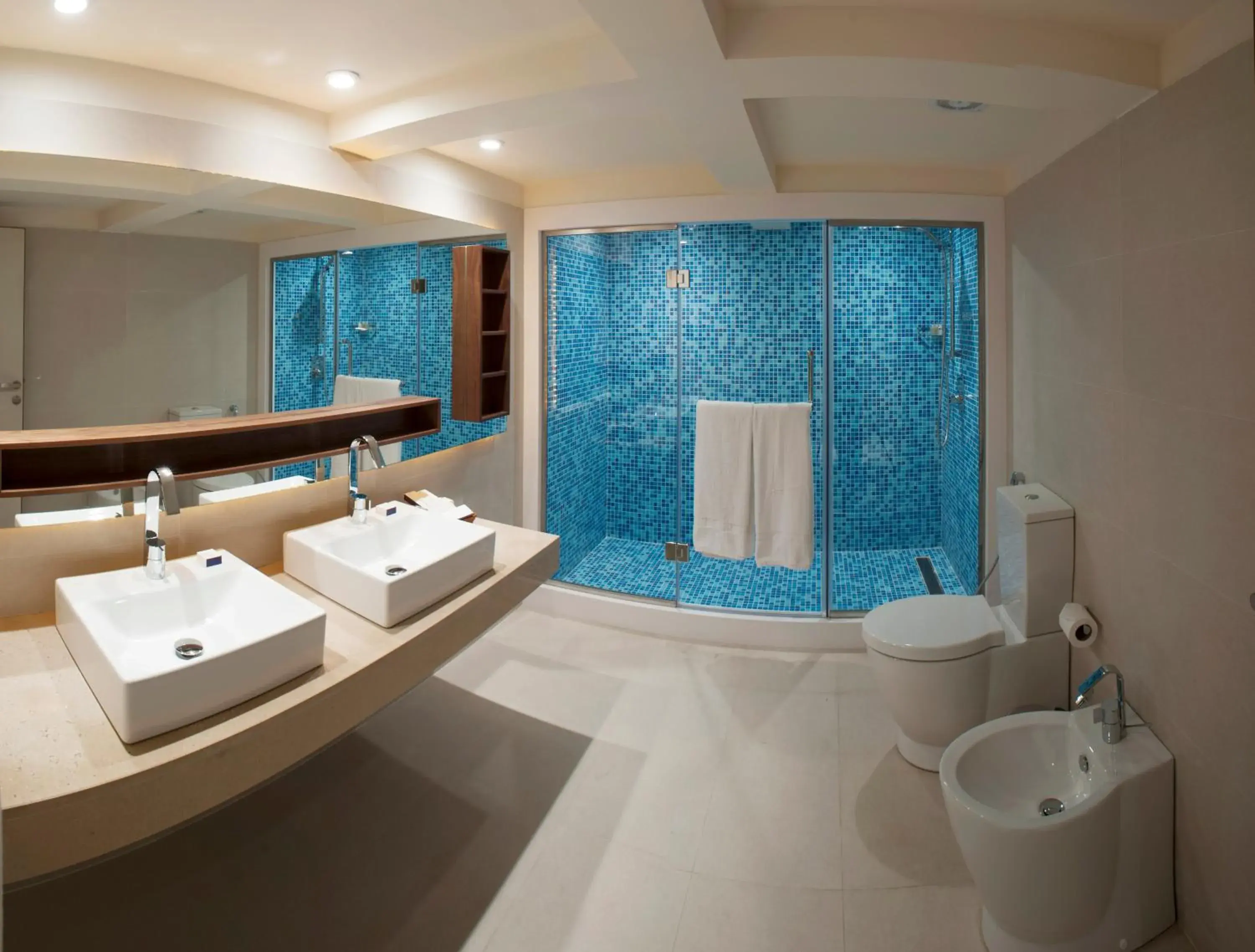 Bathroom in AlBander Hotel & Resort Bathroom in AlBander Hotel & Resort