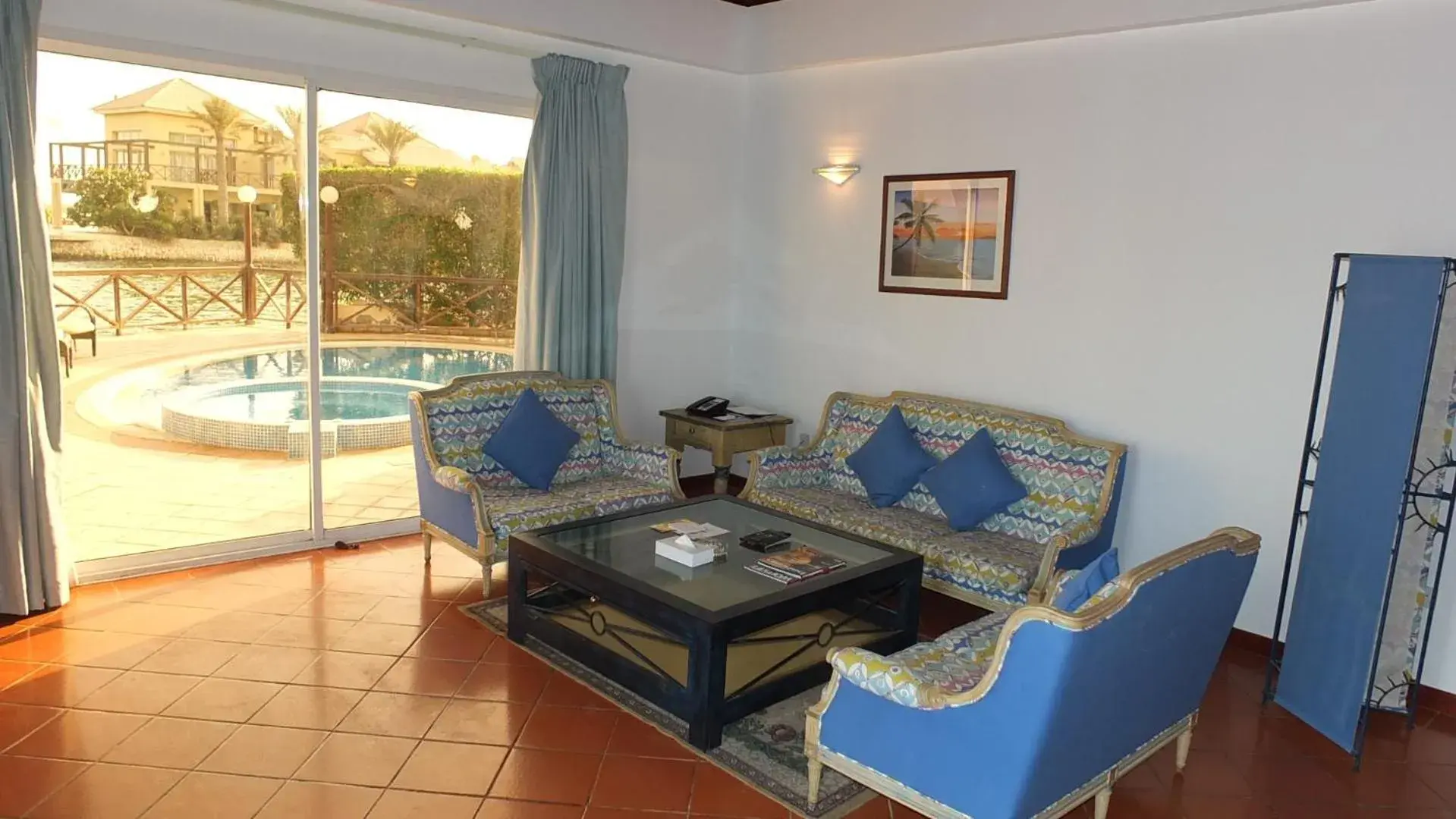 Living room in AlBander Hotel & Resort Living room in AlBander Hotel & Resort