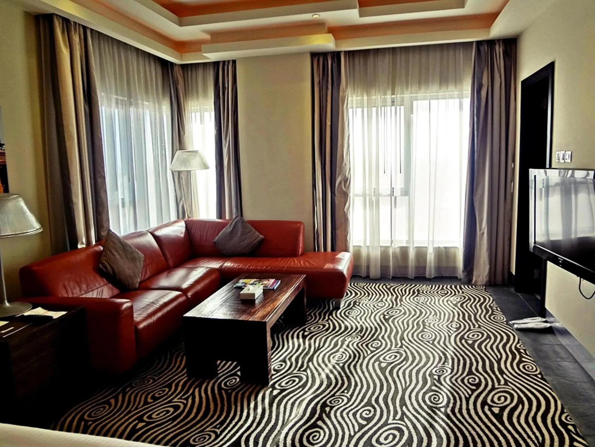 Living room in Al Raya Suites Hotel